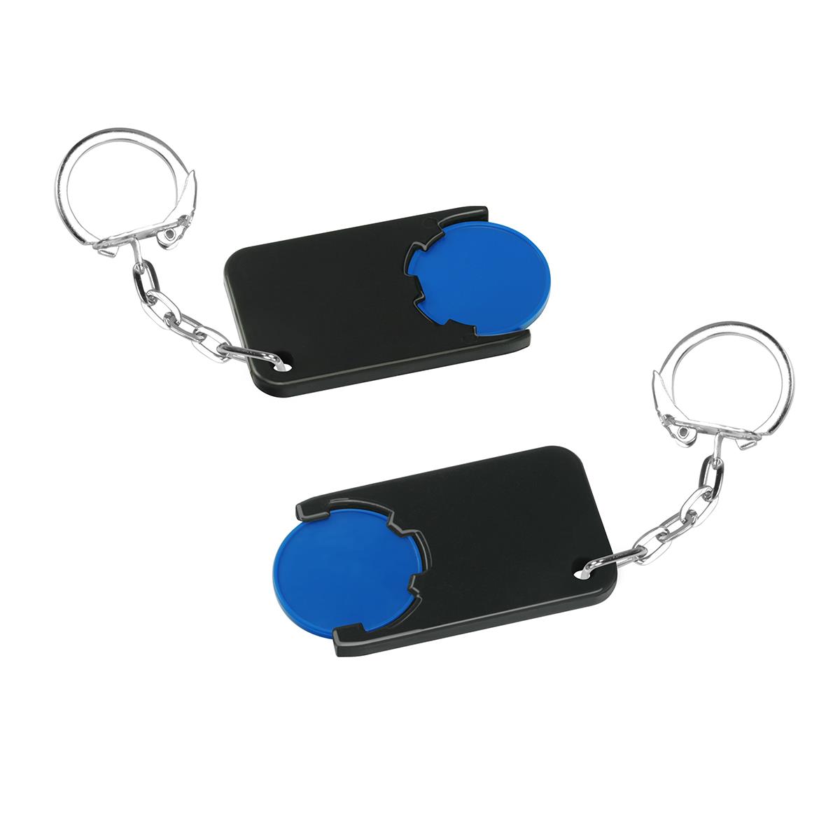 Chip blau, Chiphalter schwarz