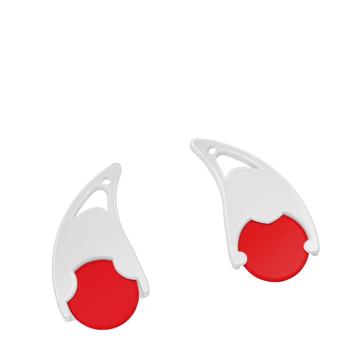 Chip rot, Chiphalter weiß