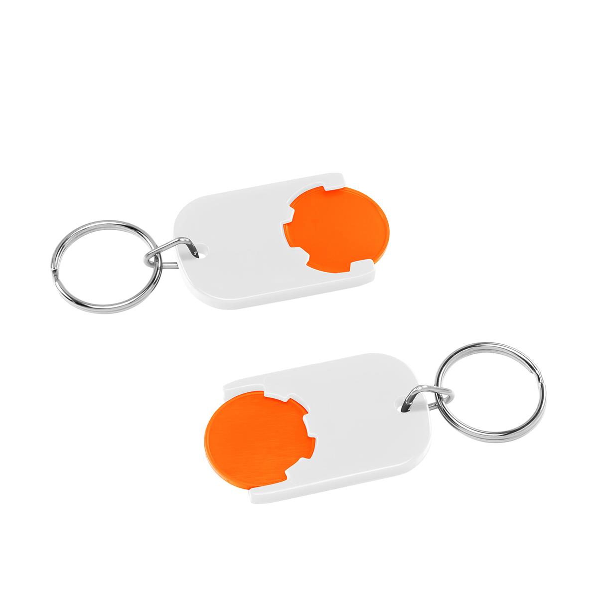Chip orange, Chiphalter weiß