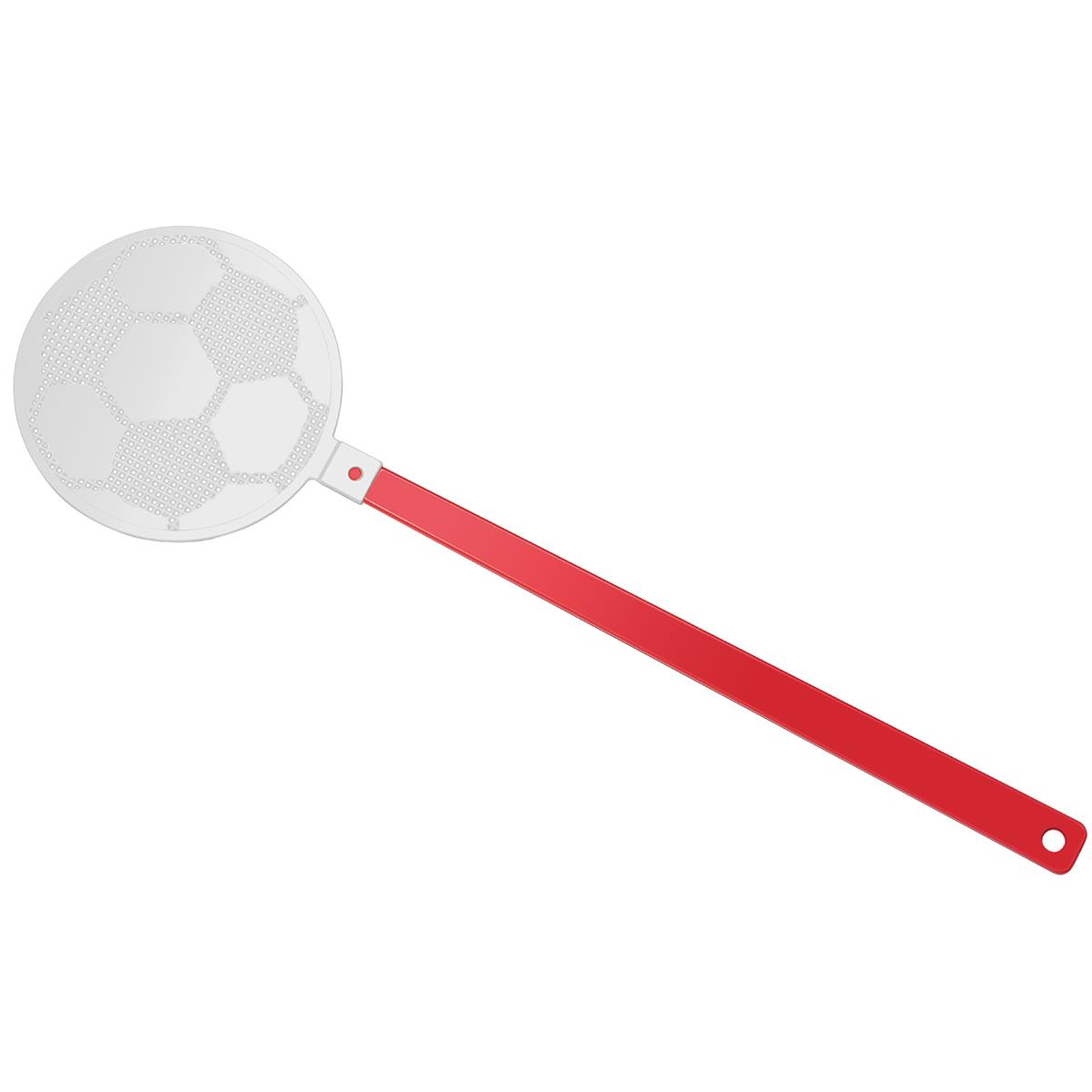 Griff rot, Klatsche weiß