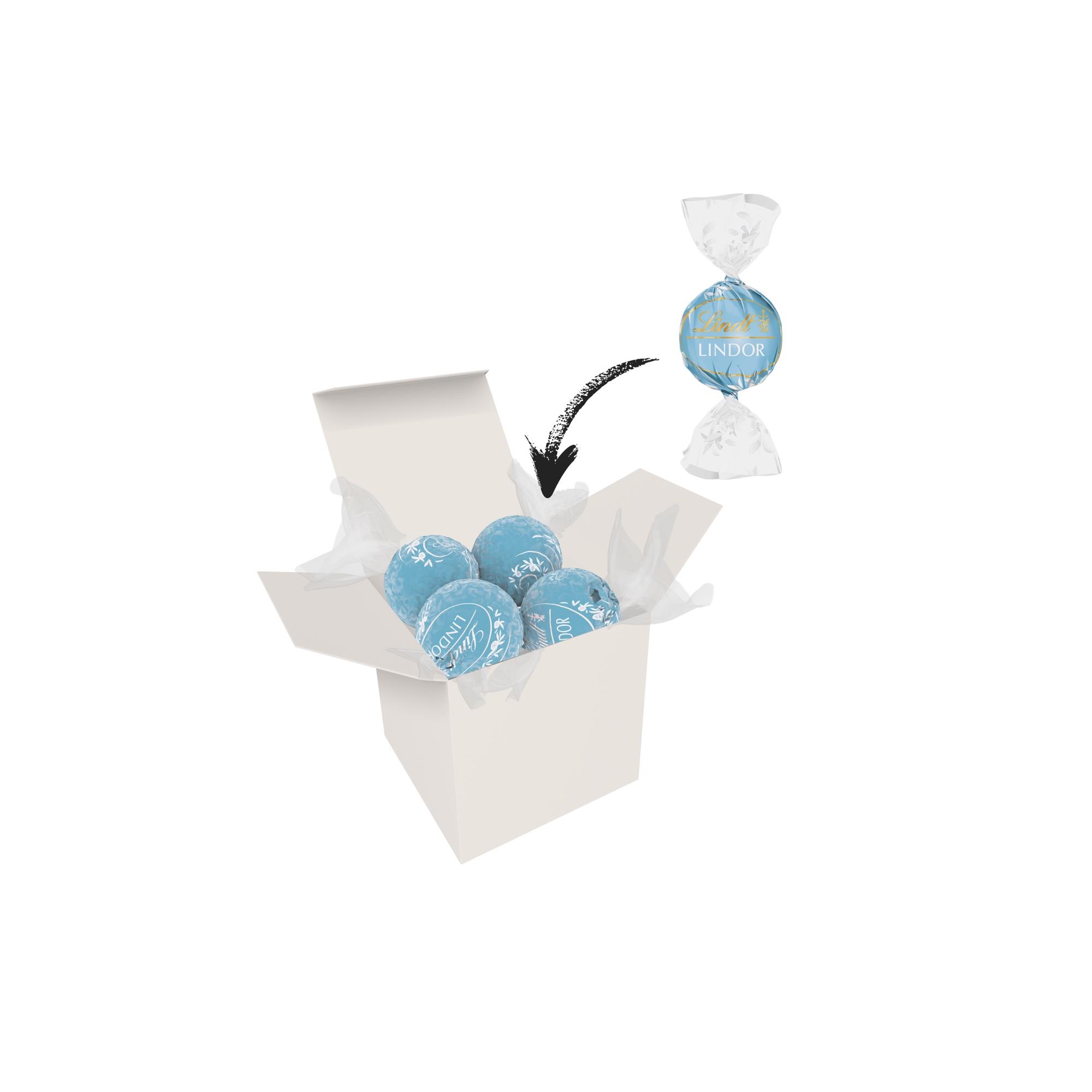 Color Lindor Box - Weiß - Stracciatella