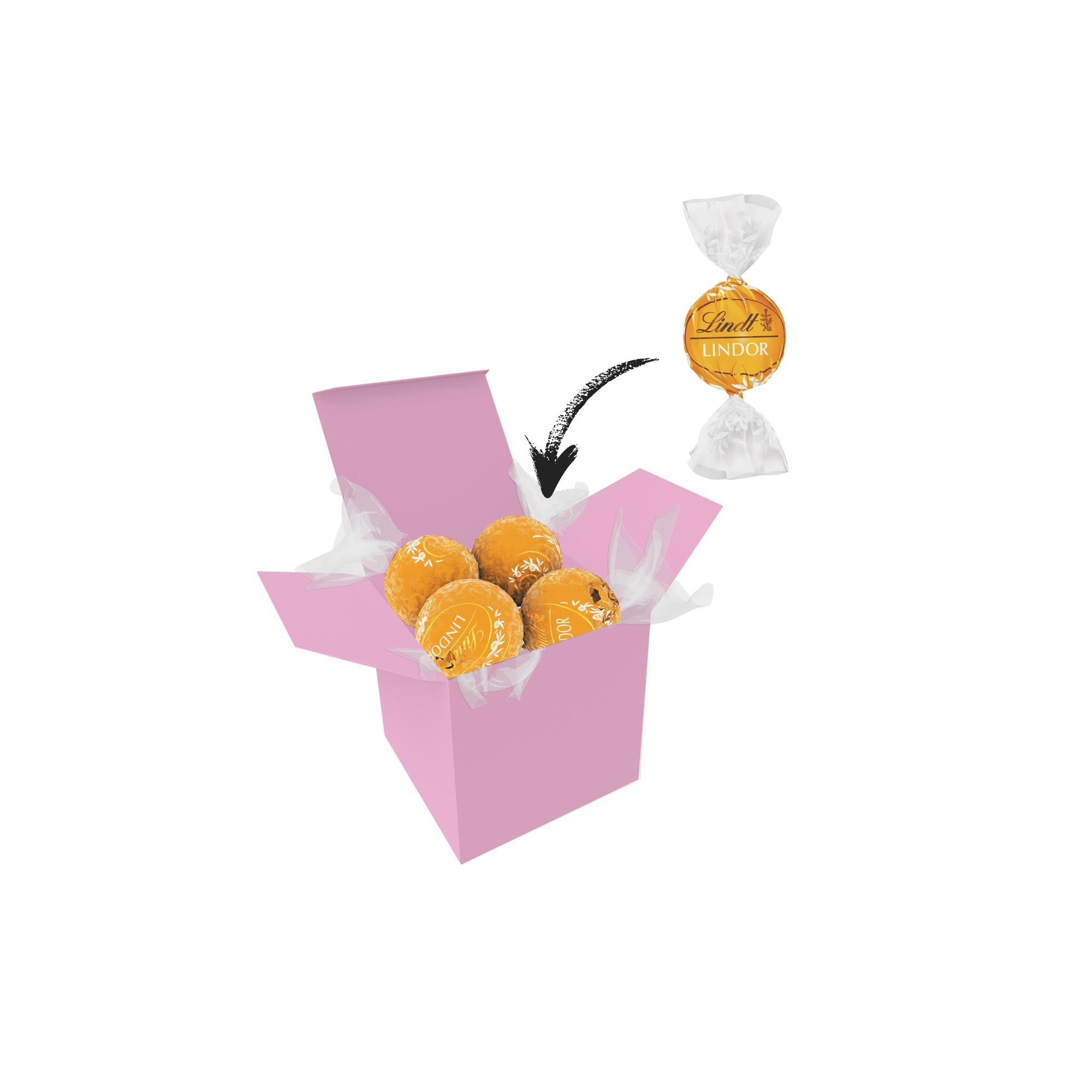 Color Lindor Box - Rosa - Karamell