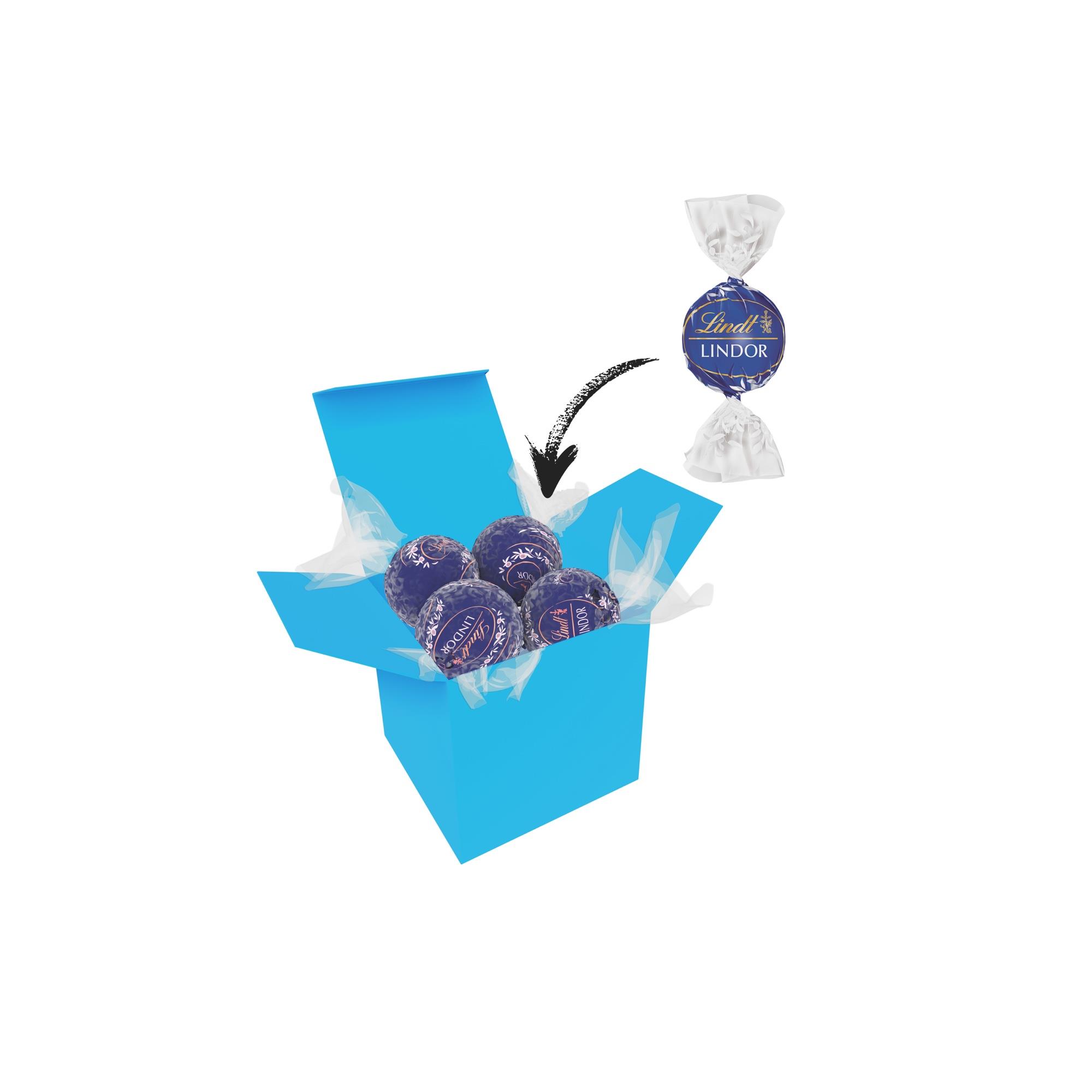Color Lindor Box - Hellblau - Feinherb