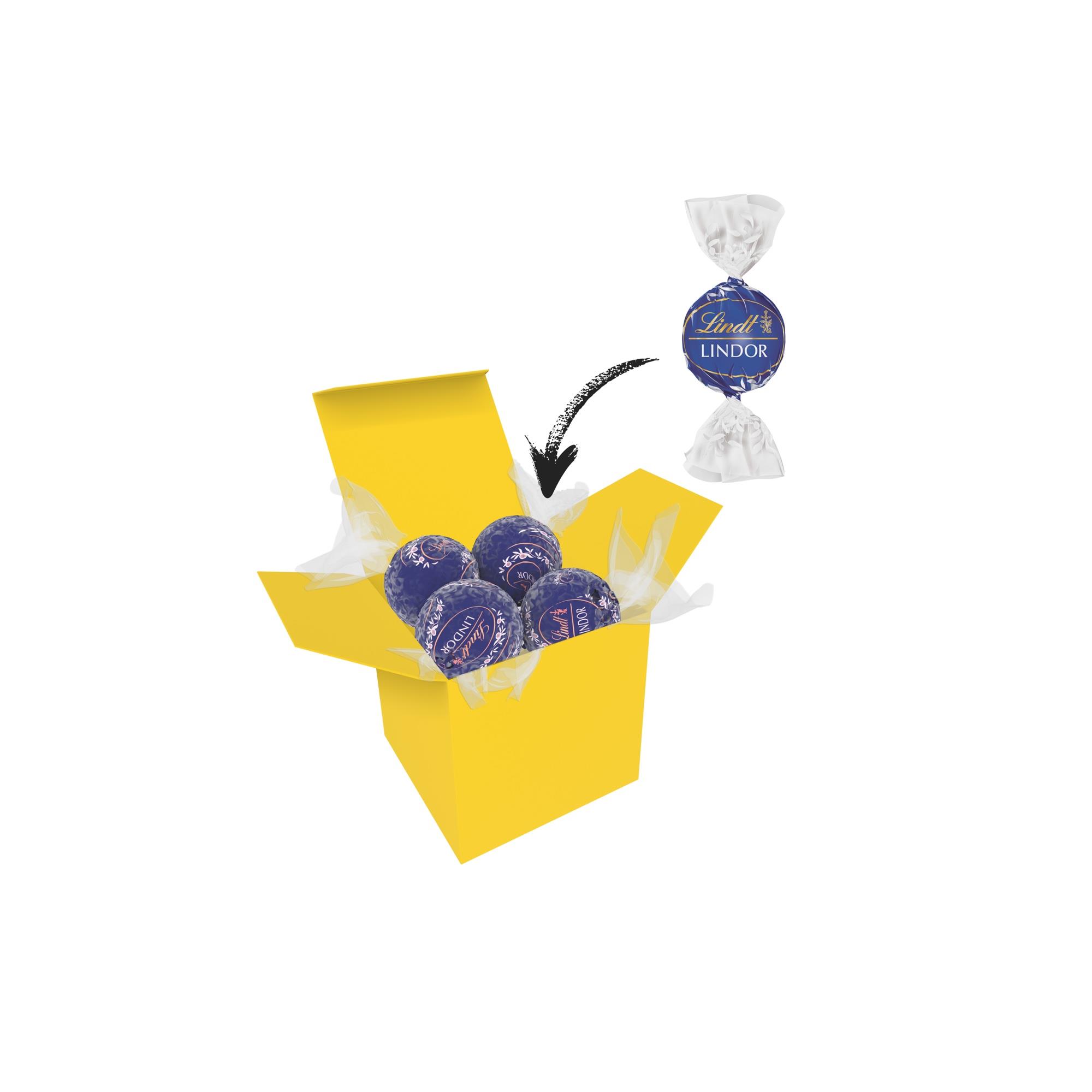 Color Lindor Box - Gelb - Feinherb