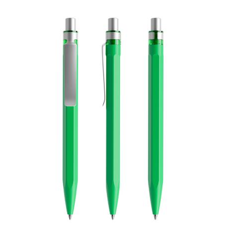 Bright Green-Silver satin finish