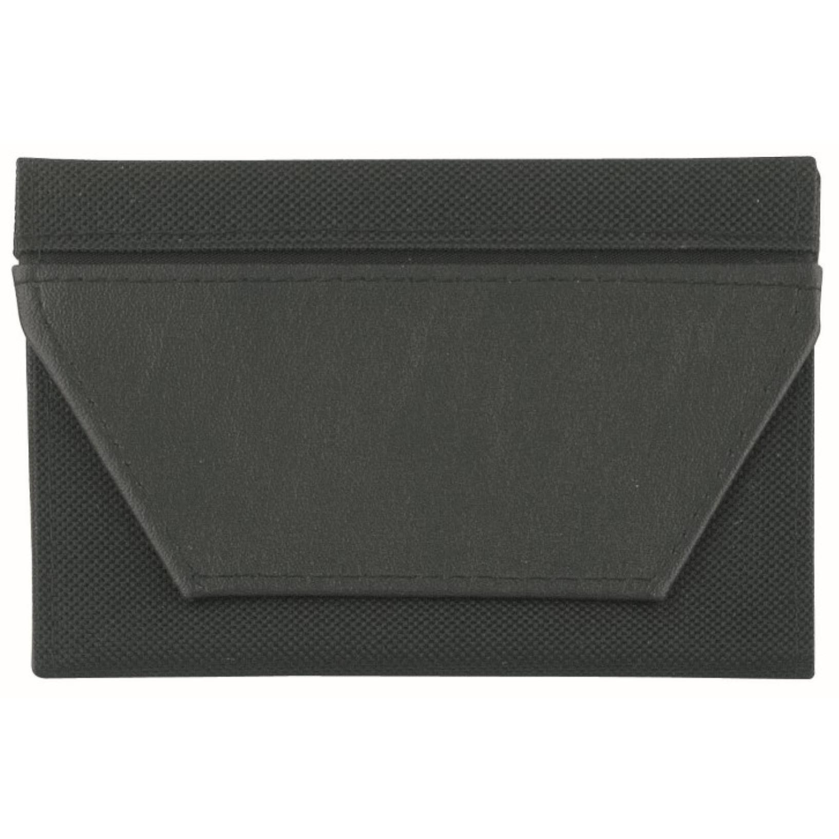 CreativDesign® Ausweistasche ´ColourStripe´ schwarz/schwarz