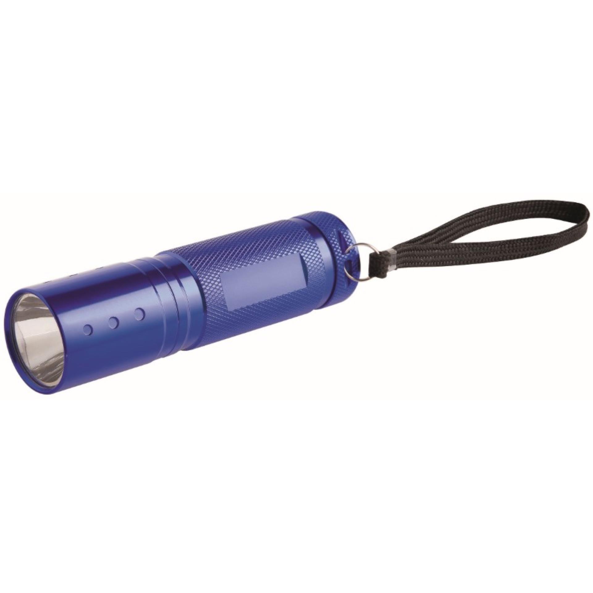 Metmaxx® LED MegaBeam Taschenlampe ´GoBlue3Watt´ blau