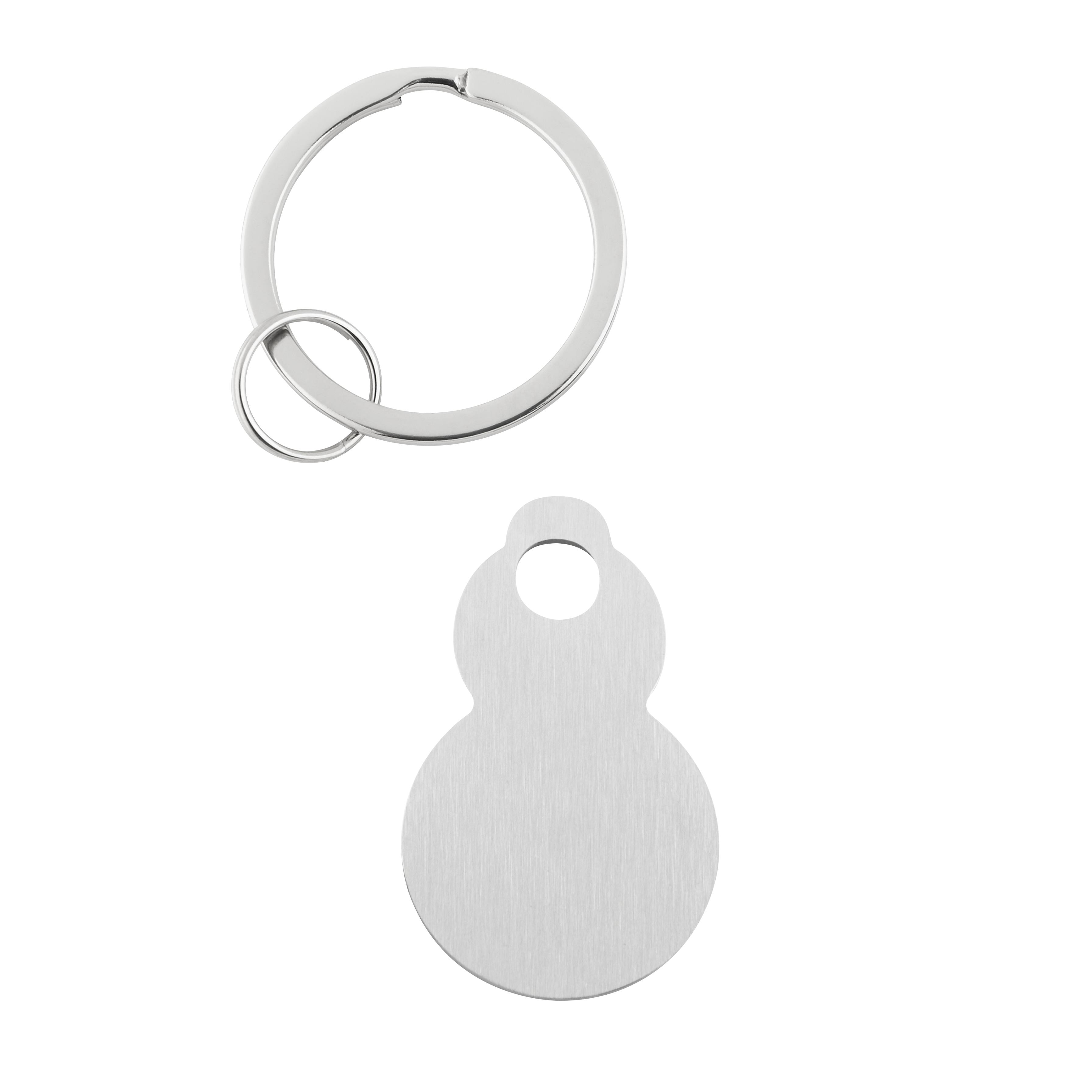 Metmaxx® EK-Schlüsselanhänger ´MiniStyle´ silber