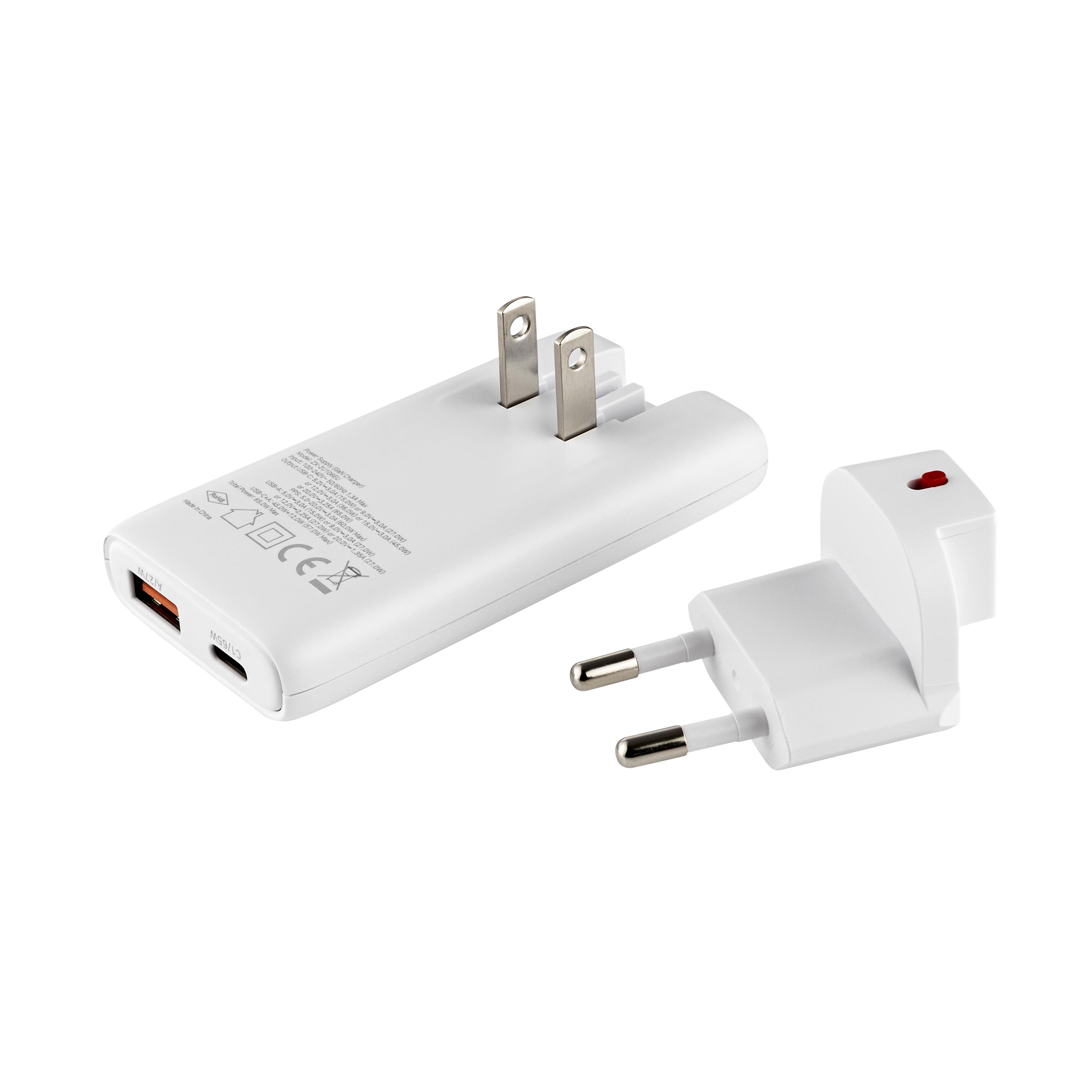 Metmaxx® Wallcharger ´SlimChargePro65´