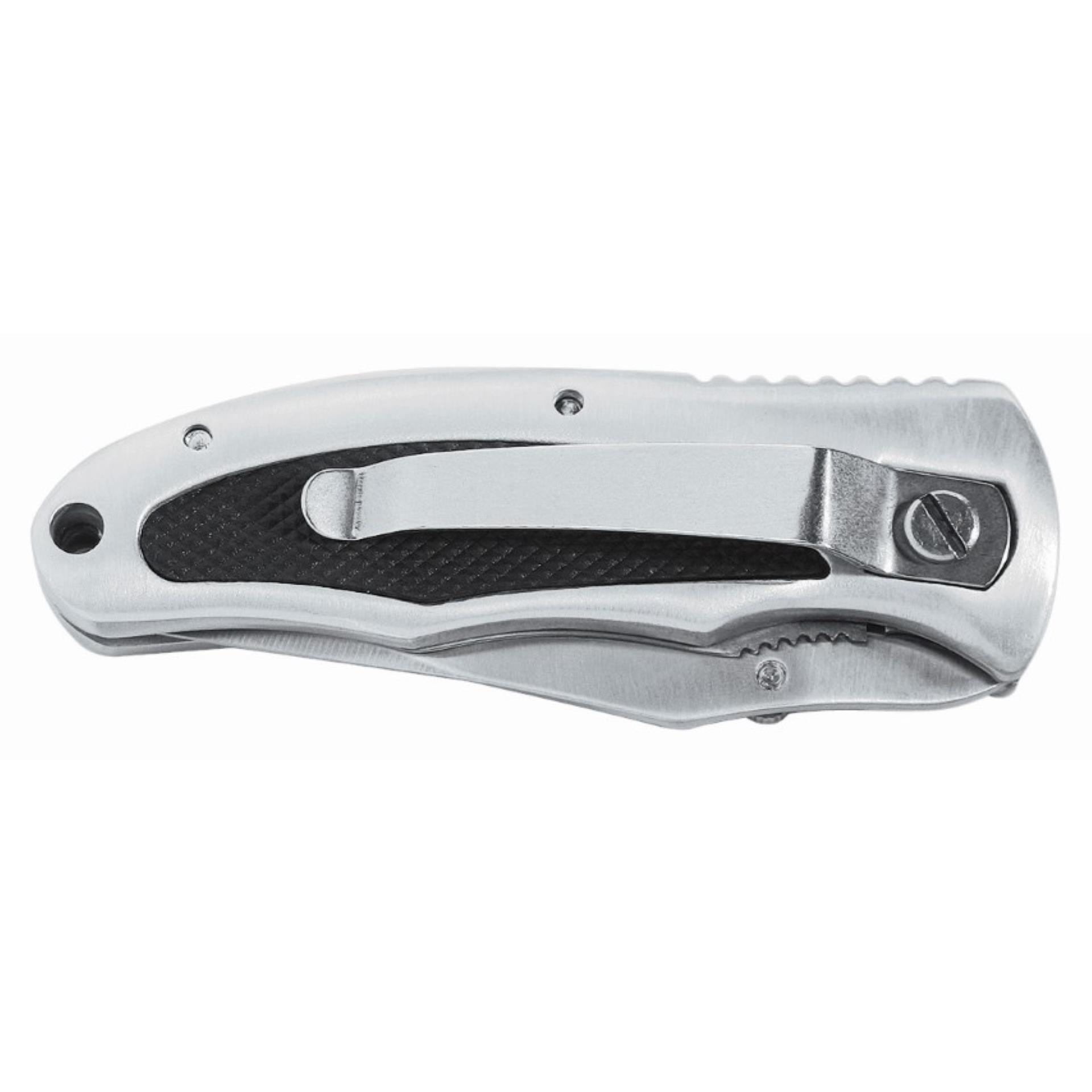Metmaxx® Taschenmesser ´HunterPlus´ silber/schwarz