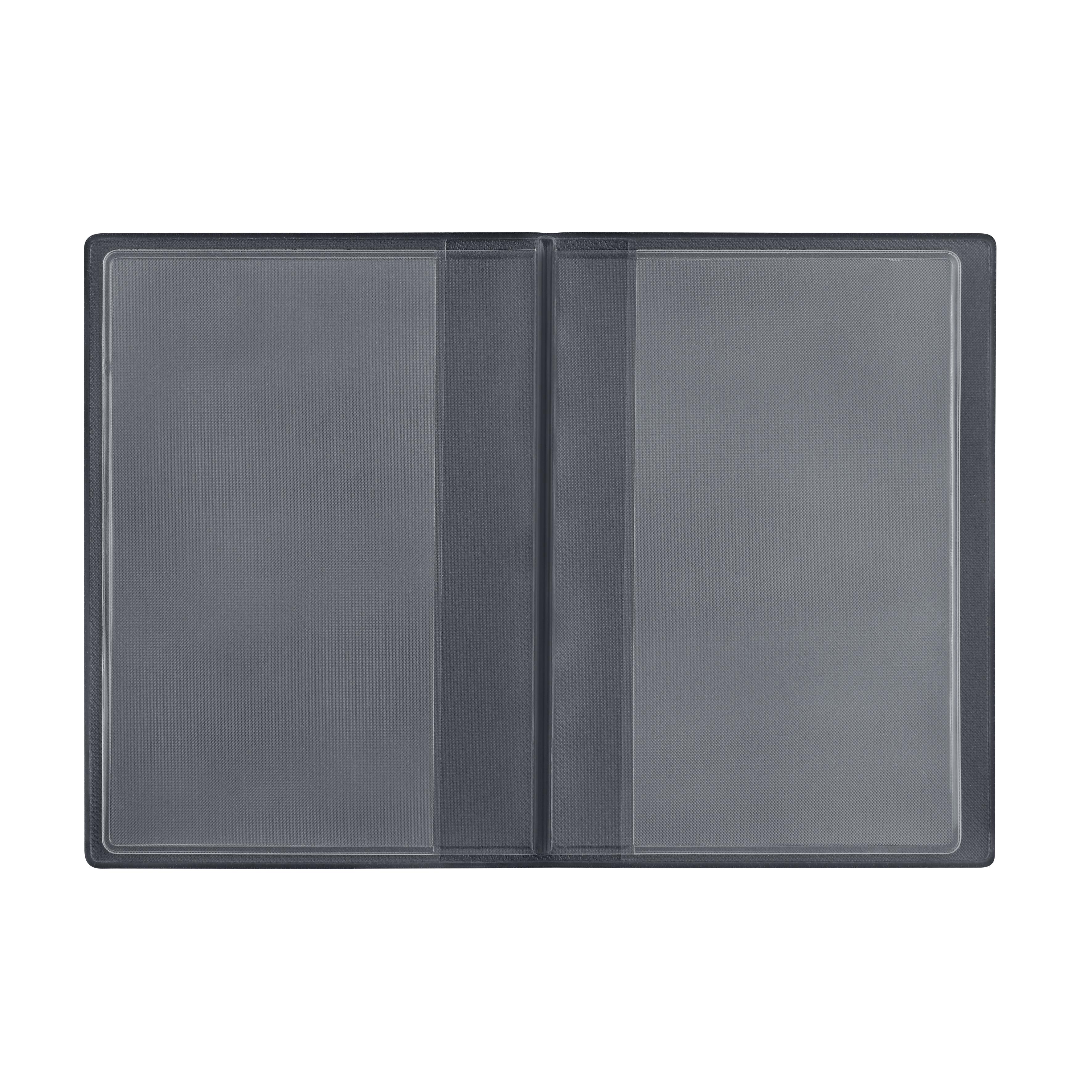 CreativDesign® Ausweistasche ´4-fach´ Velours blau