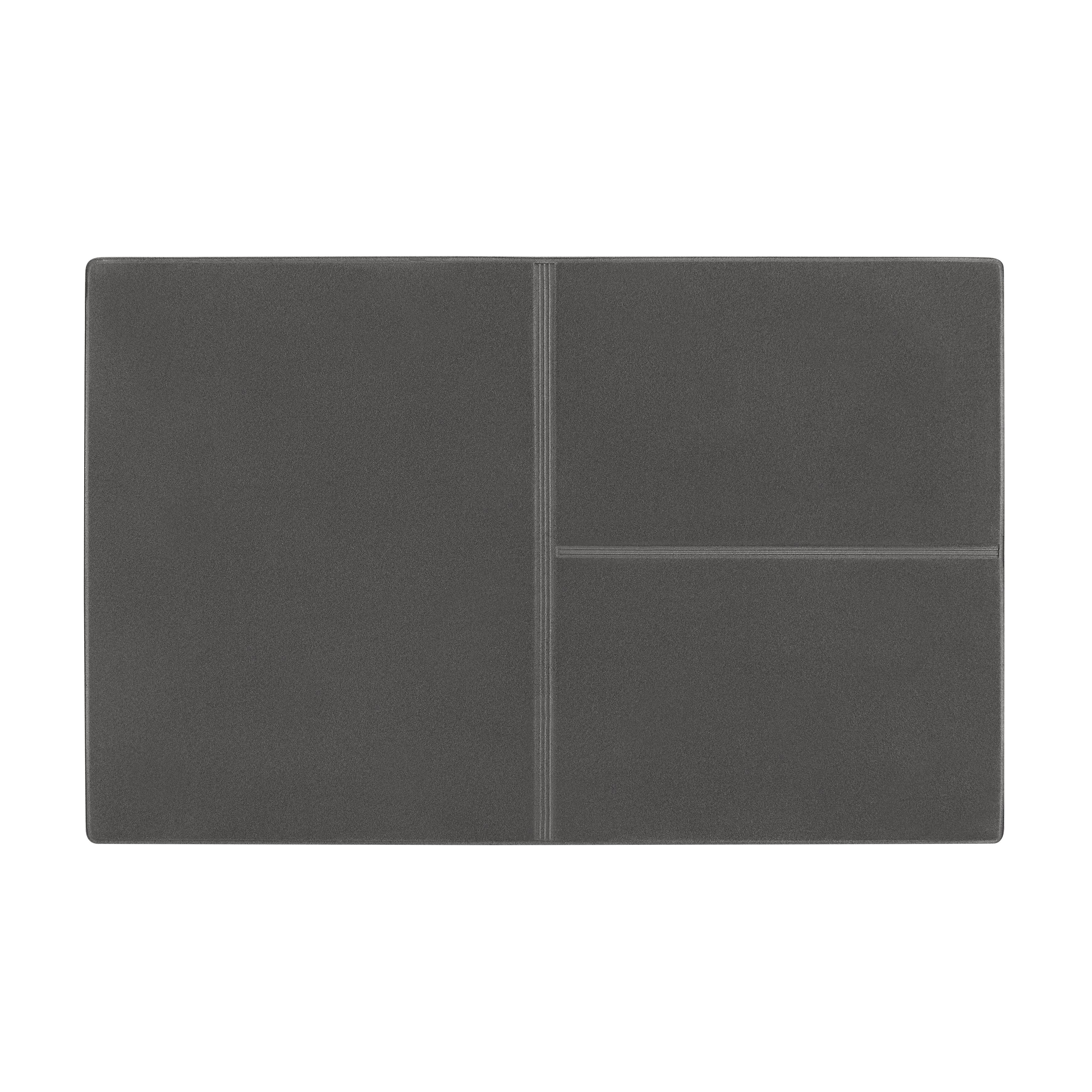 CreativDesign® Ausweistasche ´Euro´ Veloursfolie grau
