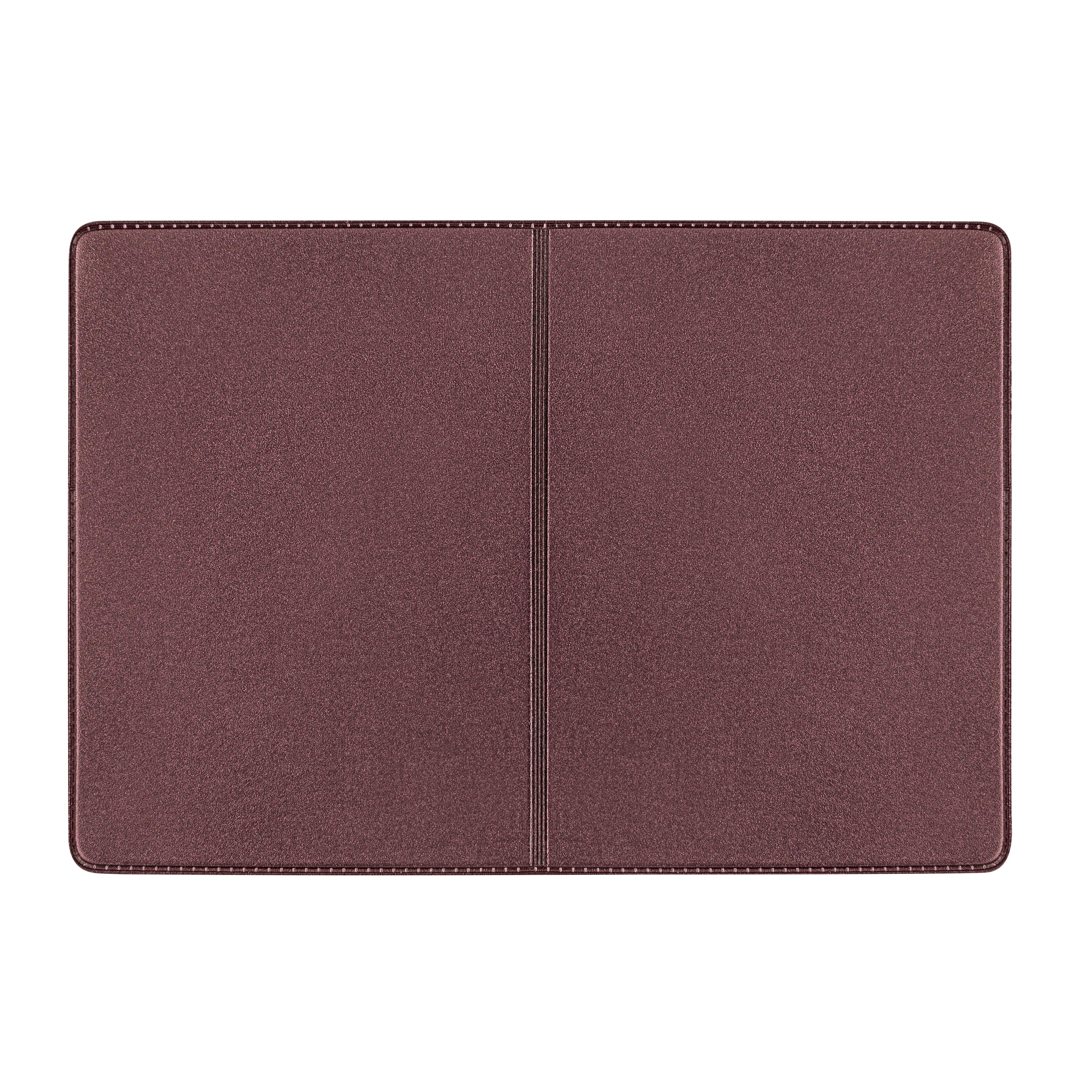 CreativDesign® Ausweistasche ´5-fach´ Reflexfolie bordeaux