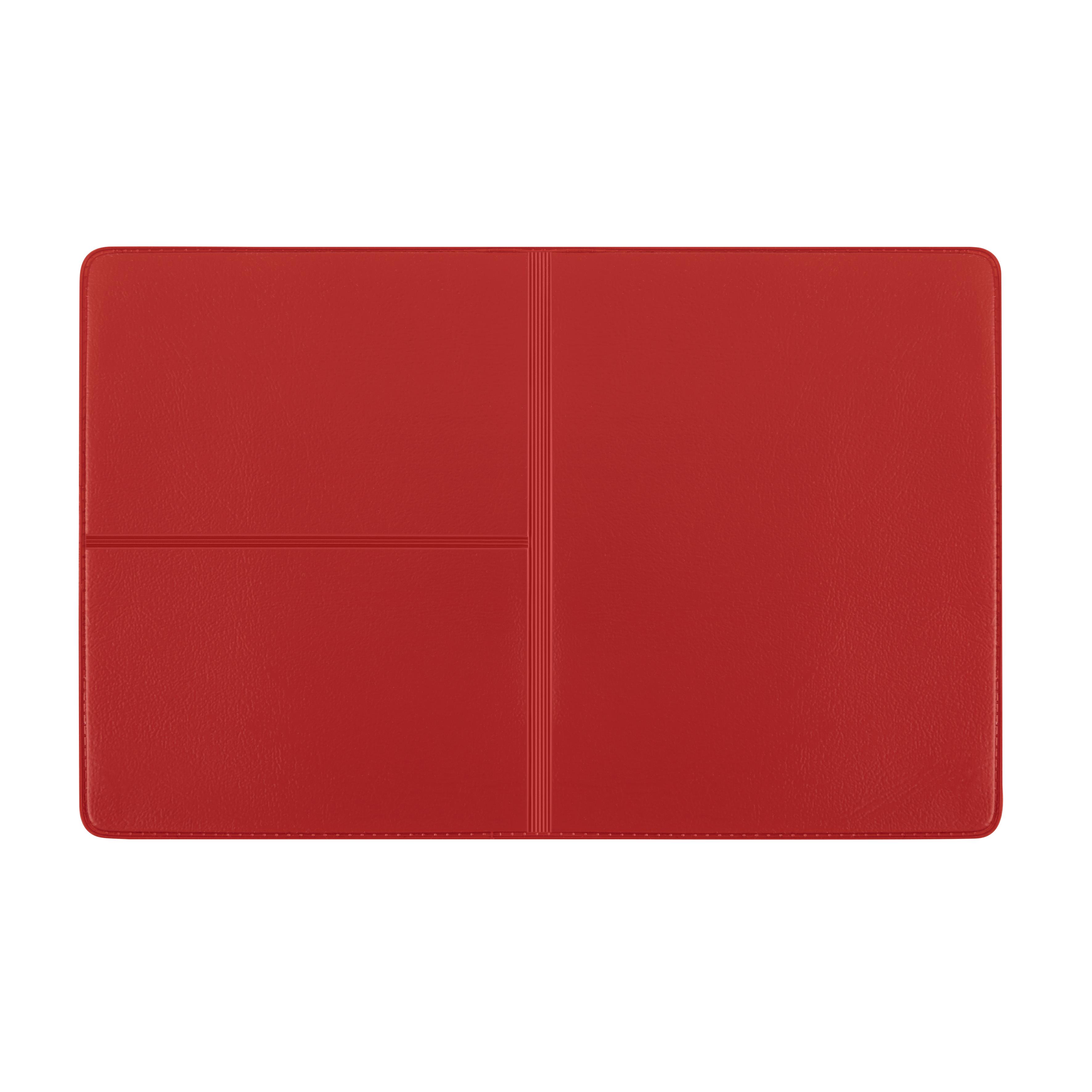 CreativDesign® Ausweistasche ´Euro´ Normalfolie rot