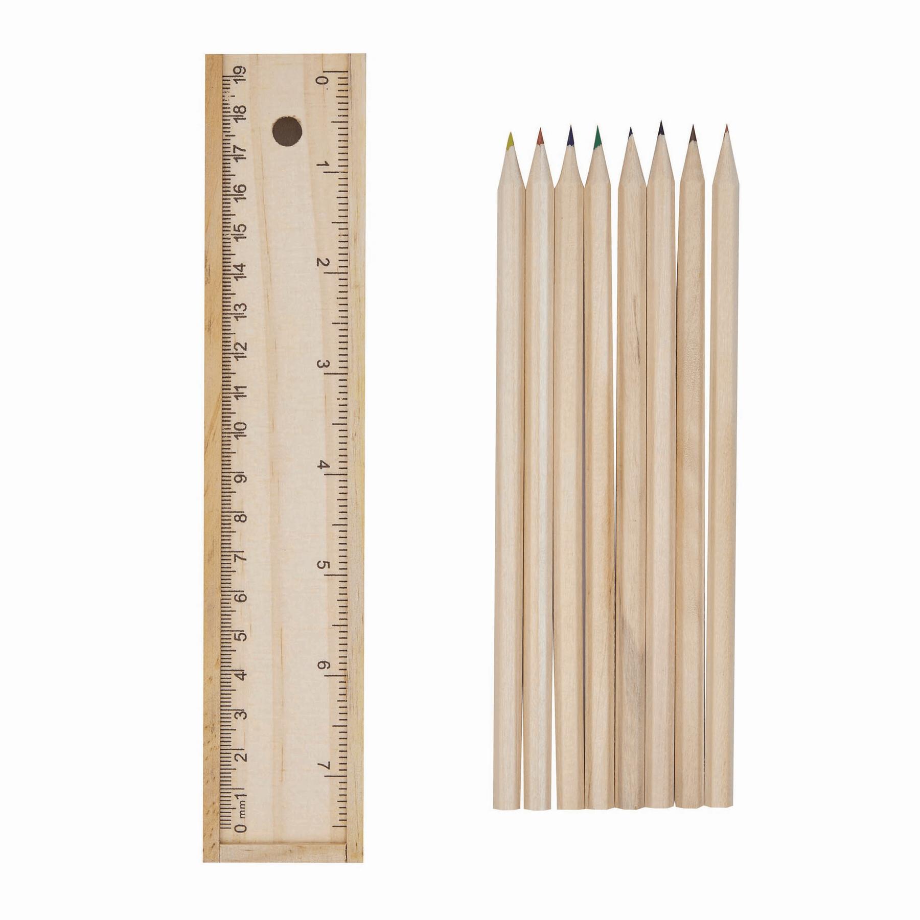STRAIGHT - Naturholz-Buntstifte