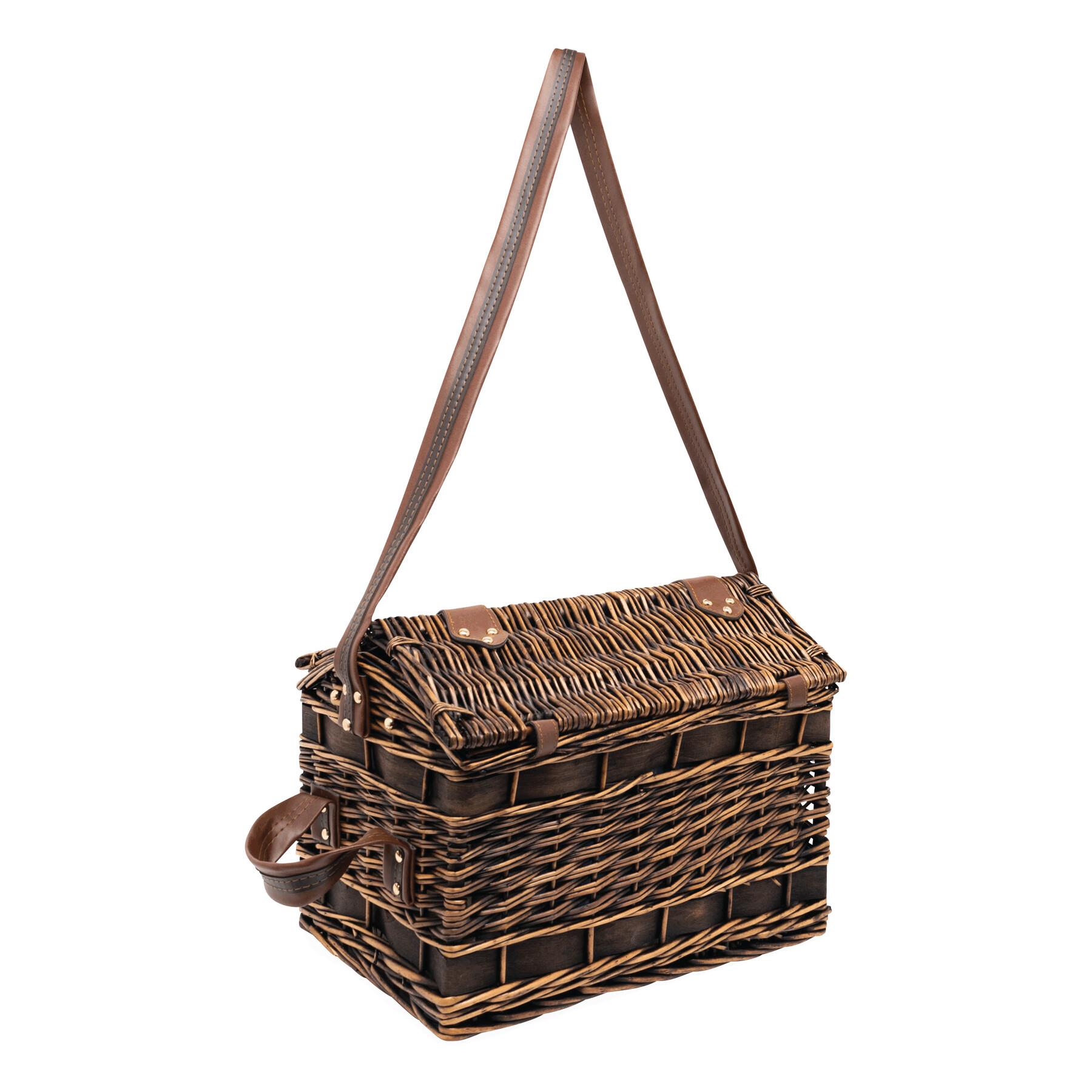 SUMMERTIME - Weiden-Picknickkorb