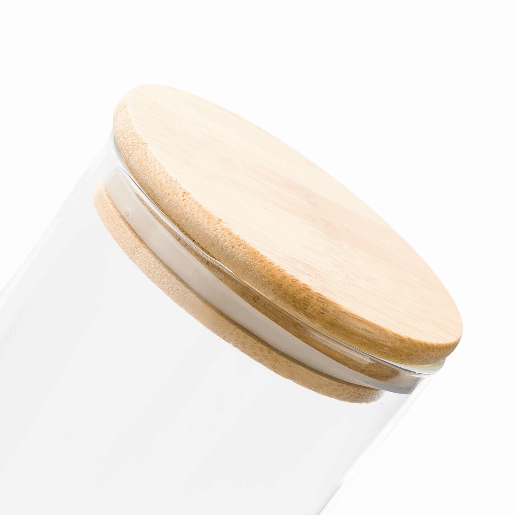 MECOZI STORAGE L - Glas-Vorratsdose, Füllmenge ca. 850 ml