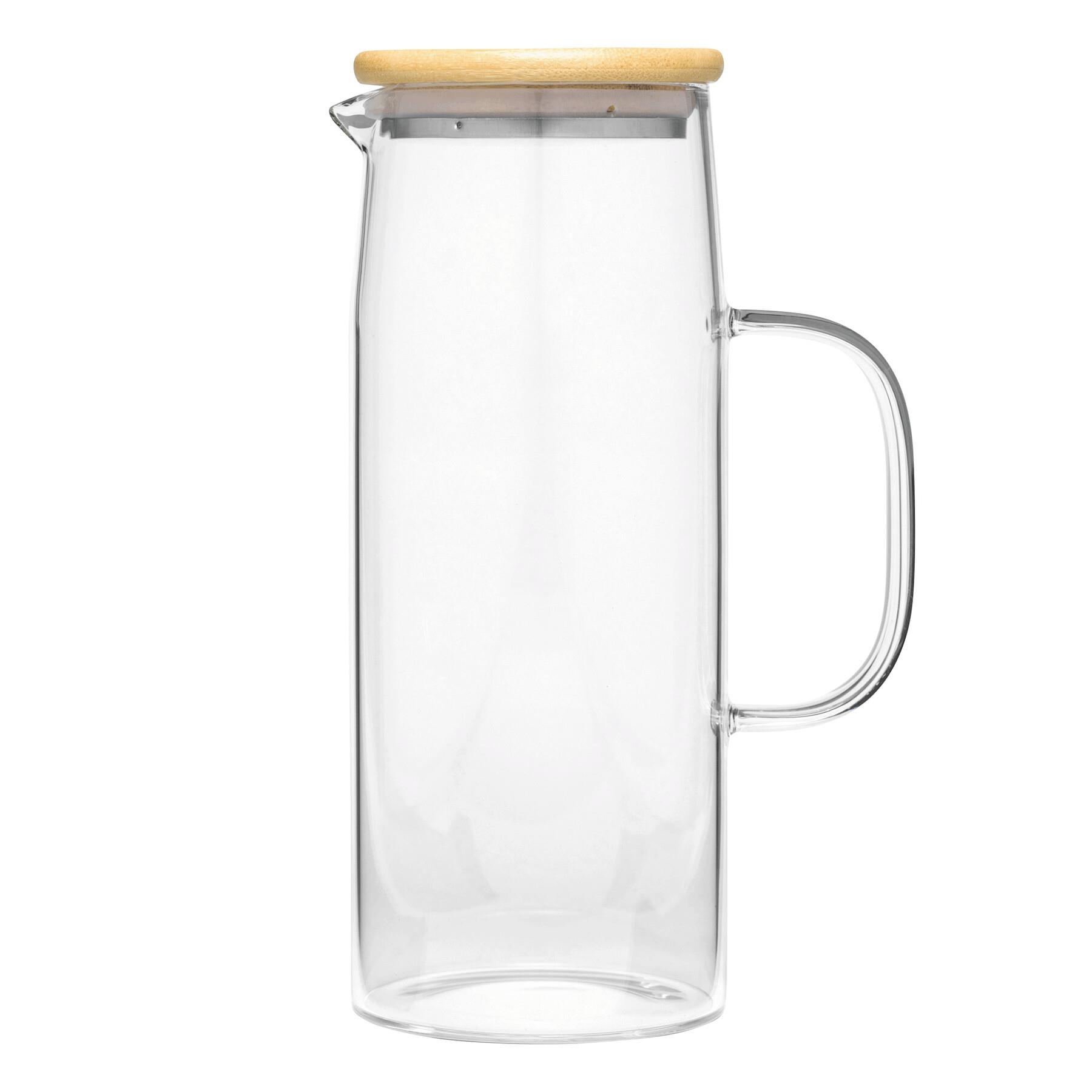 BAMBOO PITCHER - Glas-Karaffe