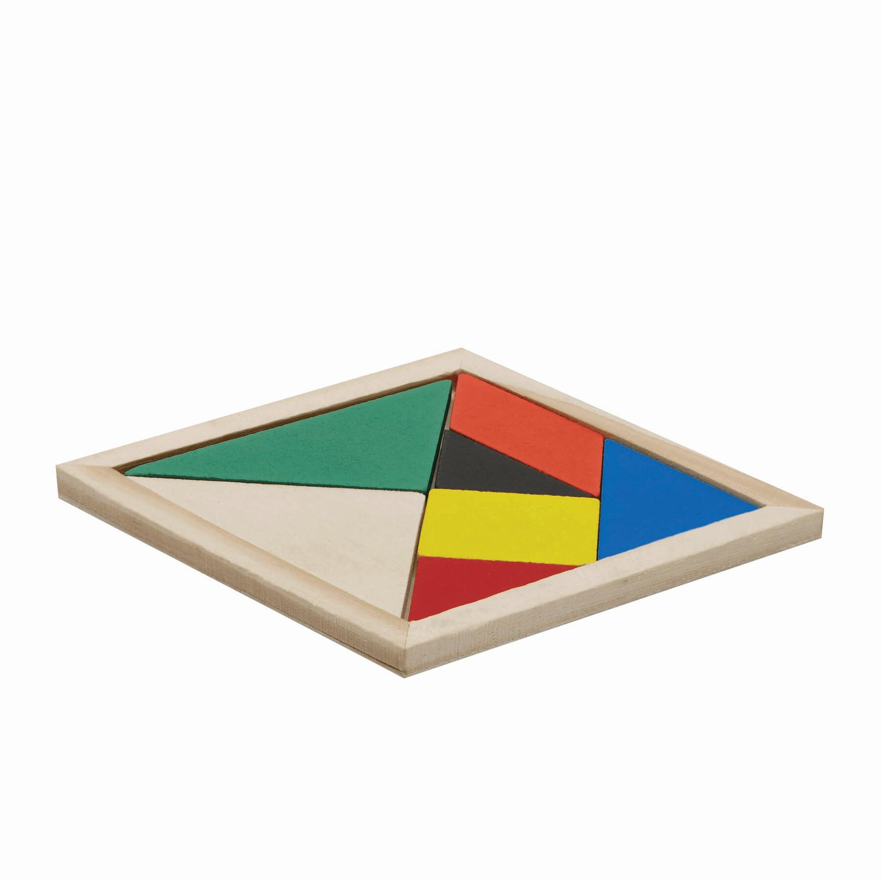 TANGRAM BASE - Holz-Puzzle