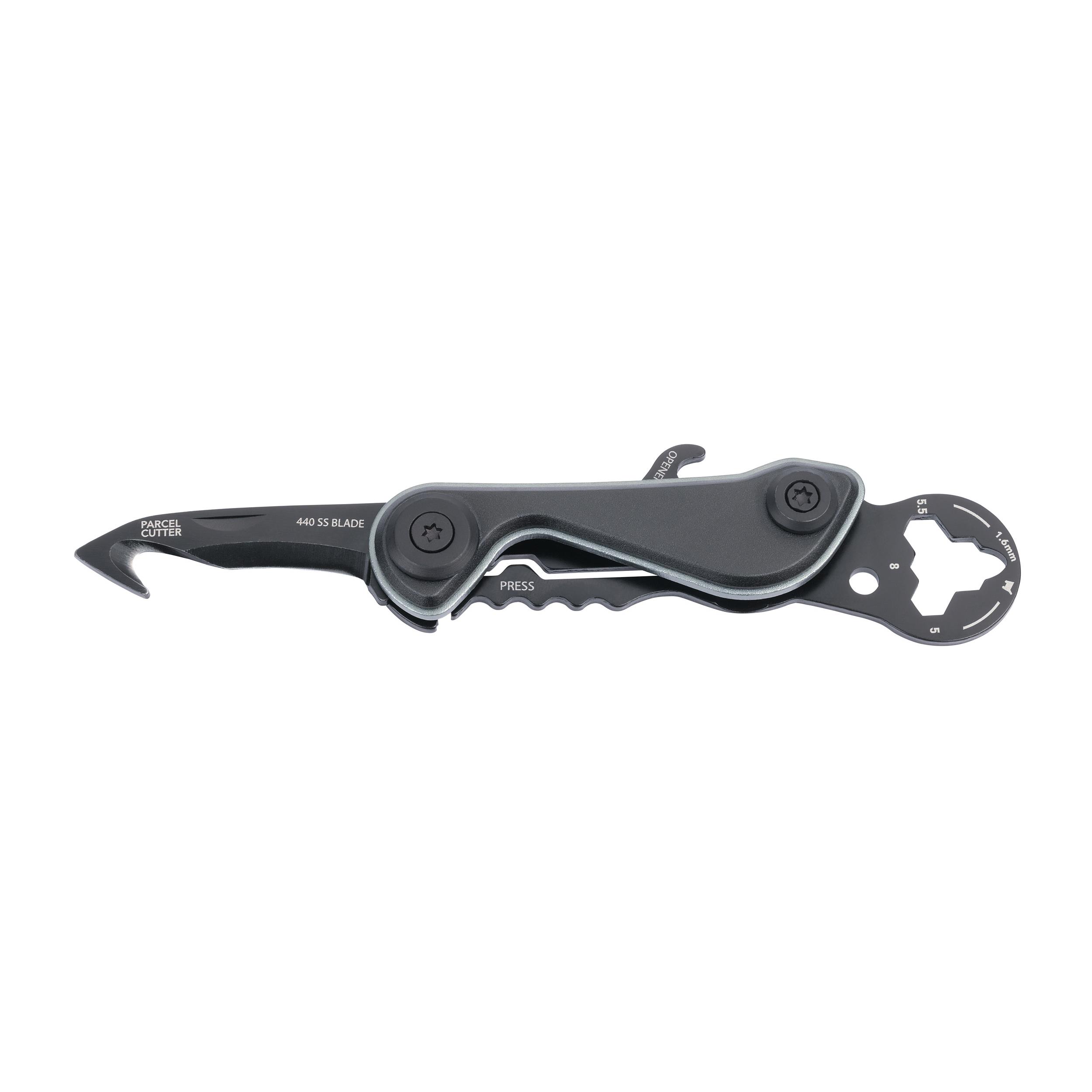 TROIKA Mini-Werkzeug PARCEL CUT & CART