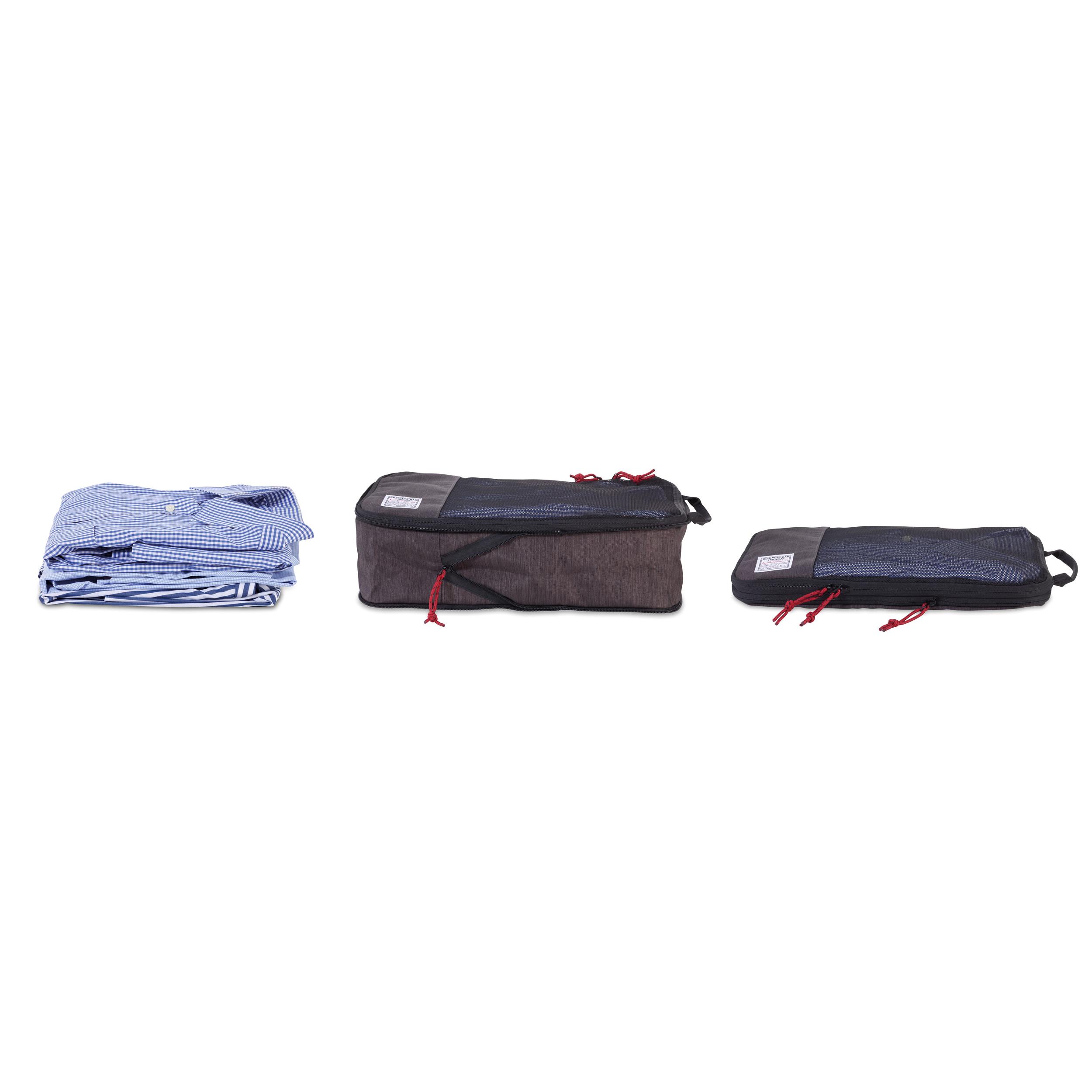 TROIKA Reise-Kompressionstaschen Set BUSINESS PACKING CUBES