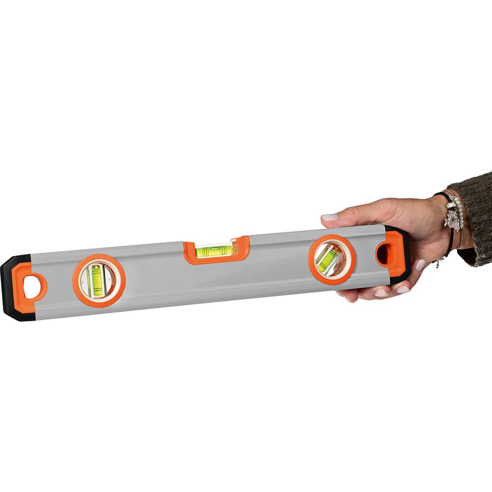 Aluminium-Wasserwaage ´Solid Alu Level 400 orange´