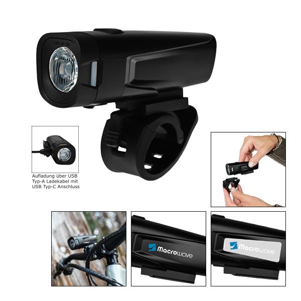 Aufladbare LED Fahrrad-Leuchte ´Bike Light´