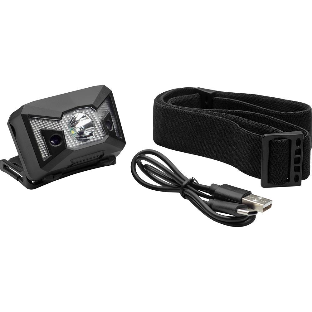 Aufladbare LED Stirnleuchte mit Sensorfunktion ´Sensor Head Light Charge 125 L´