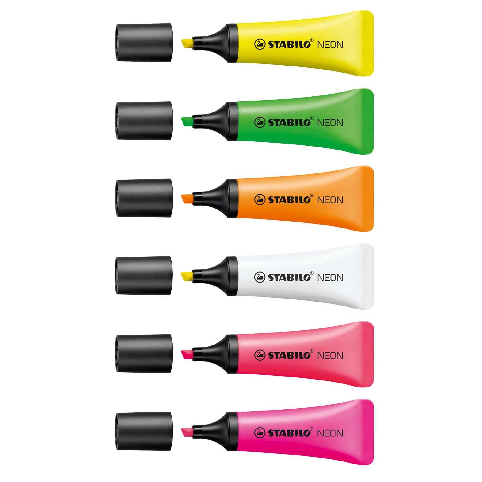 STABILO NEON 2er-Set Leuchtmarkierer