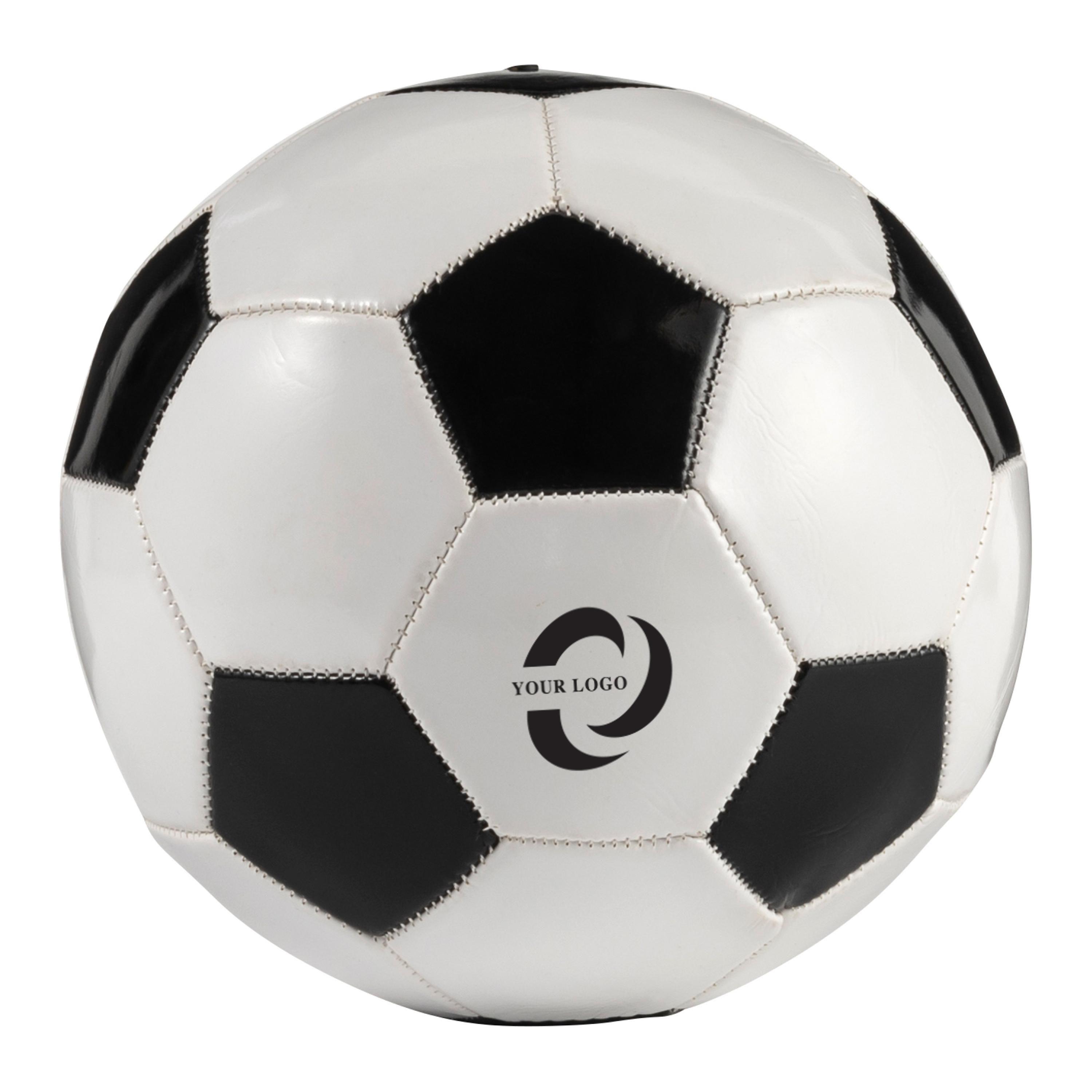 Fußball Ariz | Kunststoff | Größe 5 | Klassisch schwarz-weiß