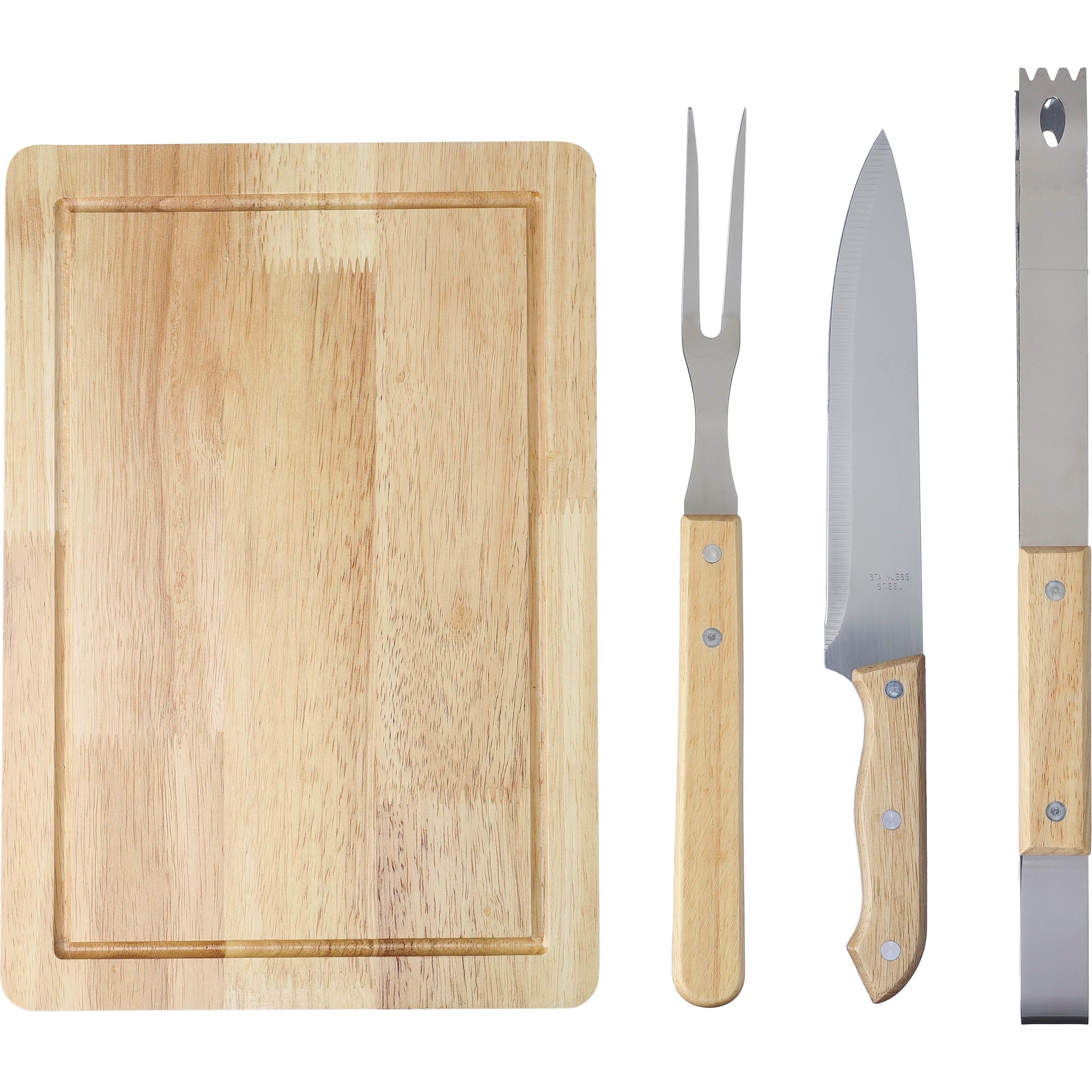Grillset Kathleen | Edelstahl | 4 St. | Polyestertasche