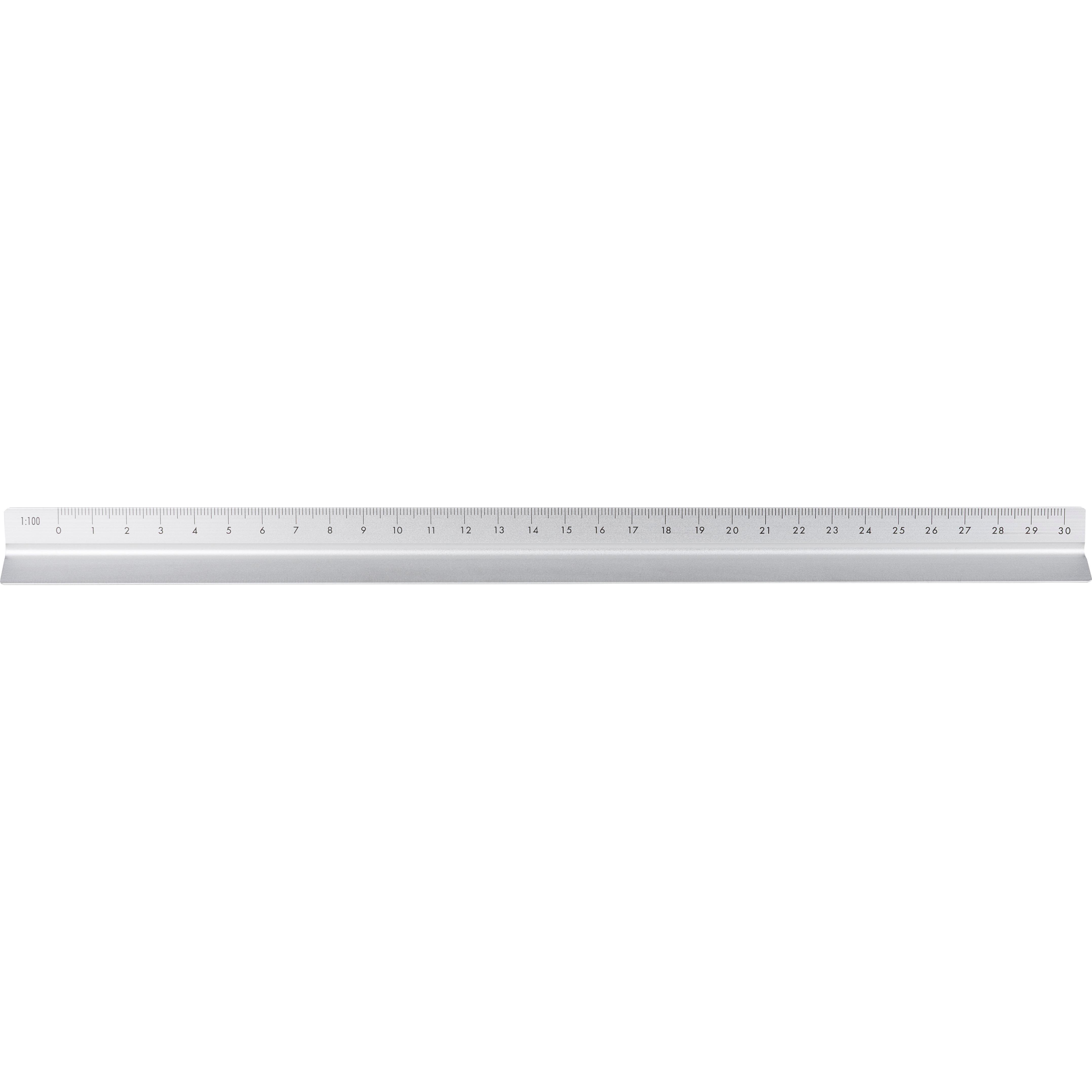 Aluminium-Dreiecklineal 30 cm Tavi