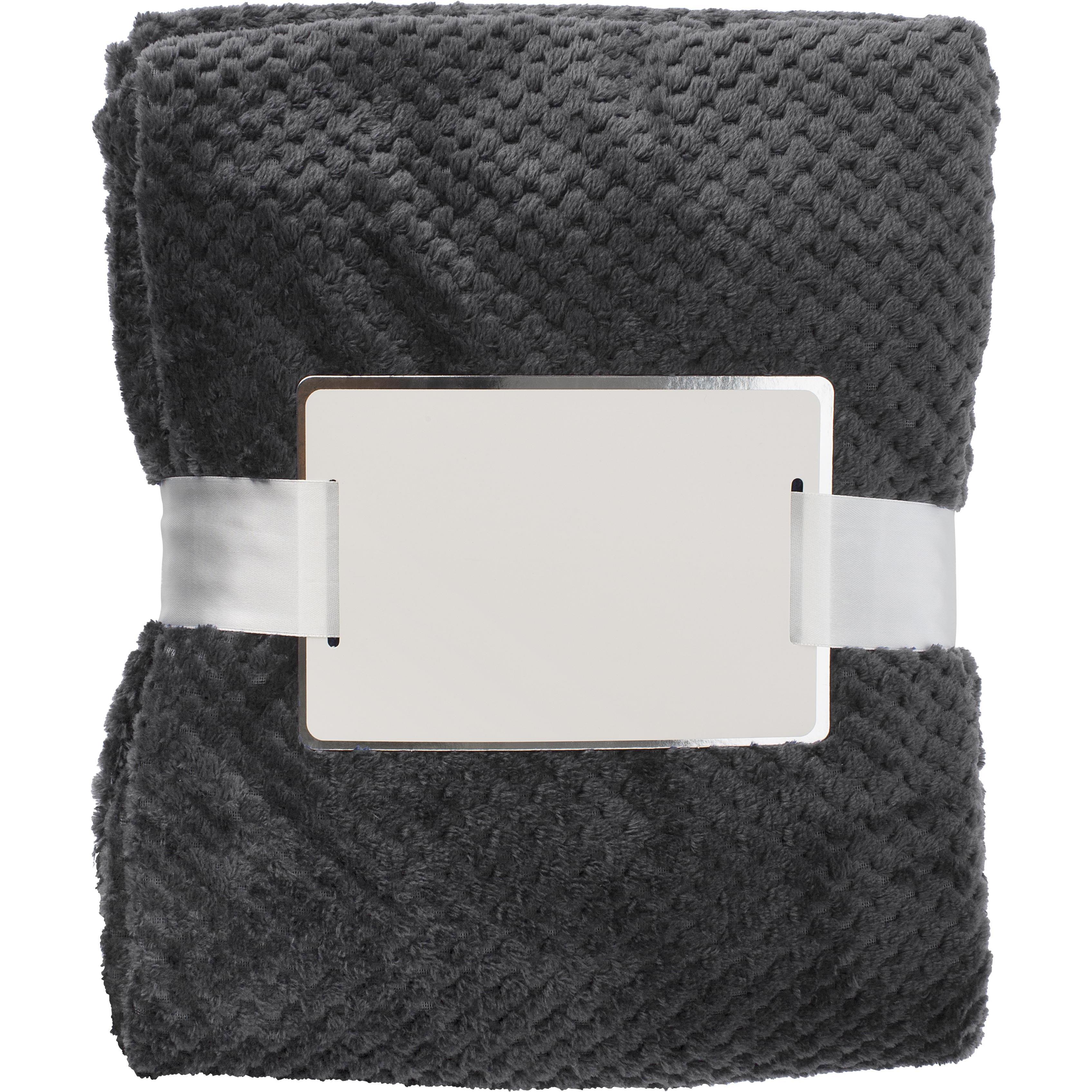 Decke Nikolai | Flanell-Fleece 230 g/m² | Waffeldesign