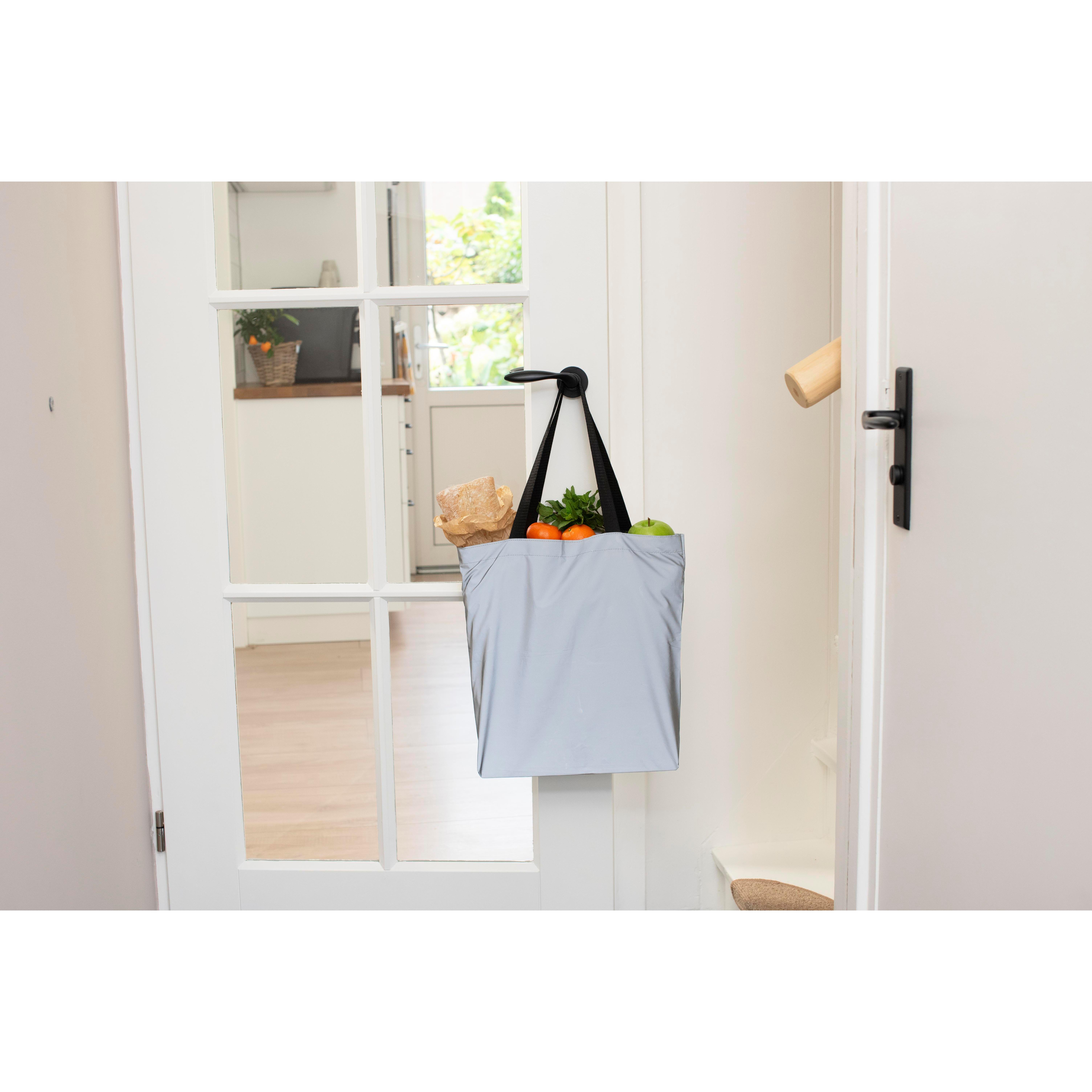 Einkaufstasche Jordyn | Polyester 100D | Reflektierend | Lange Griffe
