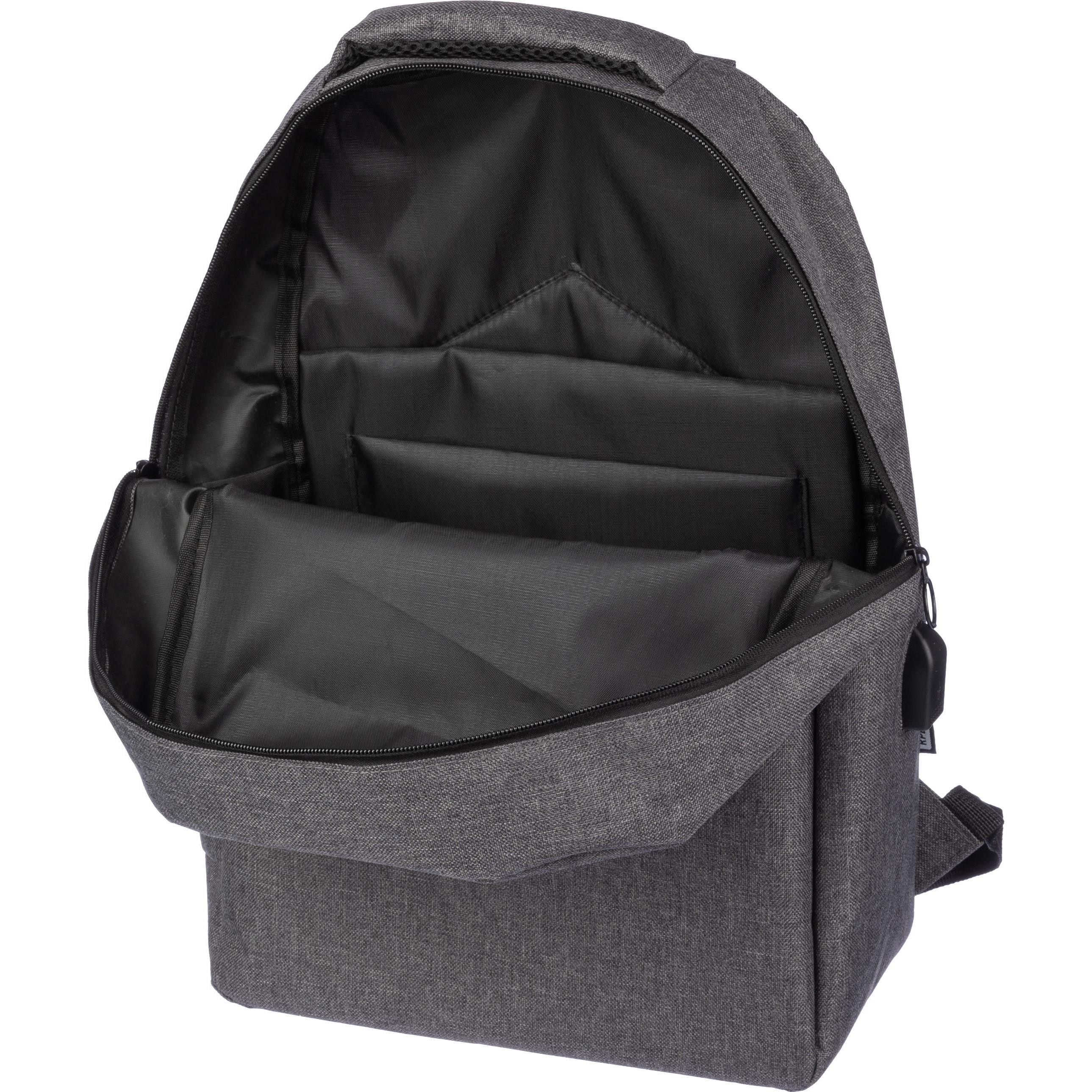 Laptop-Rucksack Henrik | USB-Anschluss