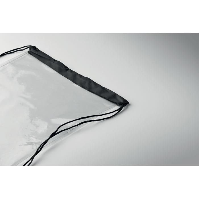 Transparenter Kordelzugbeutel