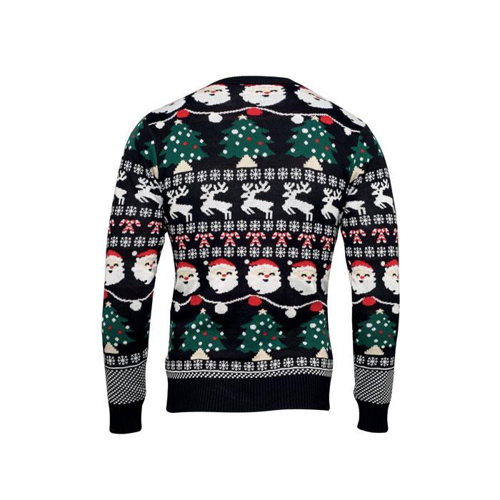 Weihnachts-LED-Pullover S/M
