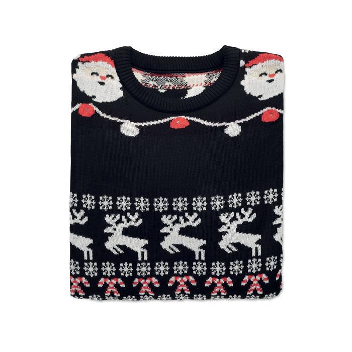 Weihnachts-LED-Pullover S/M