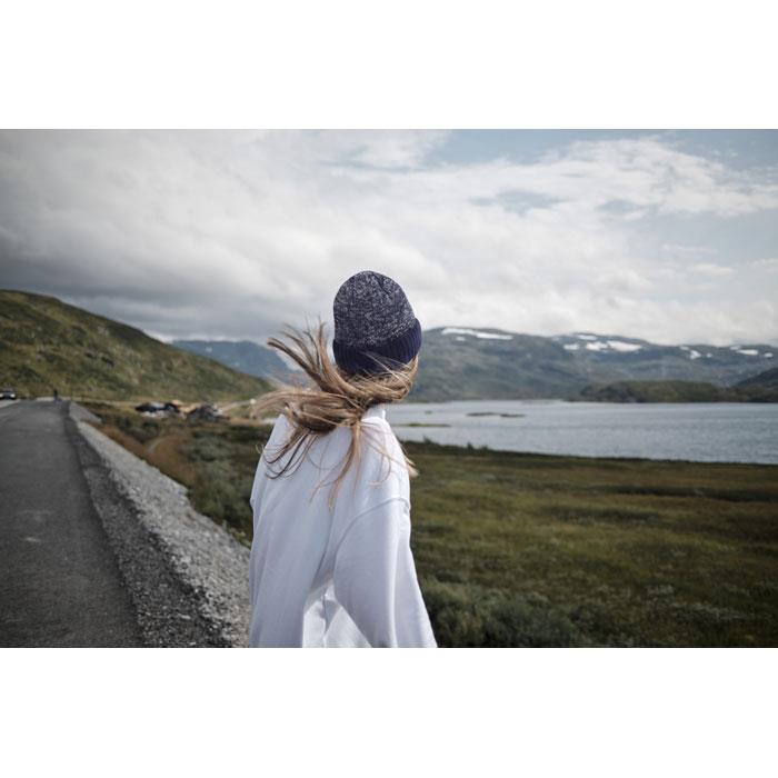 Beanie mit Bündchen