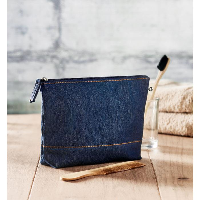 Denim Kosmetiktasche