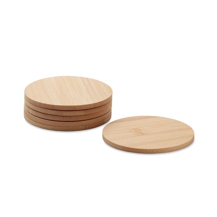 Untersetzer-Set Bambus