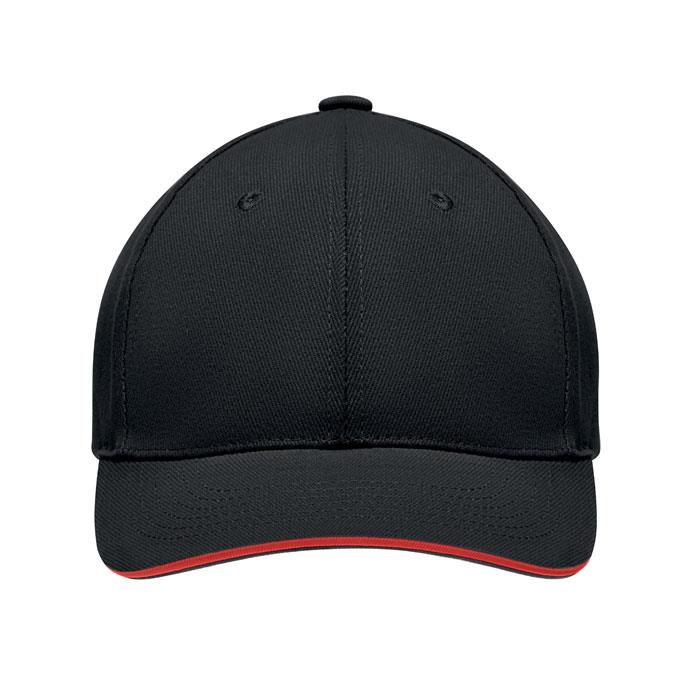 Baseball cap 6 panels 270g/m²