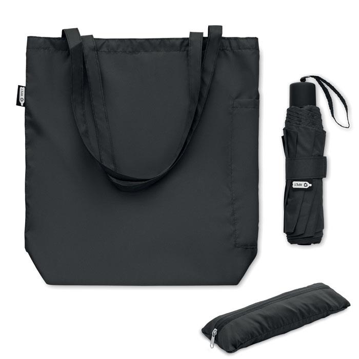 21 Regenschirm mit Tasche