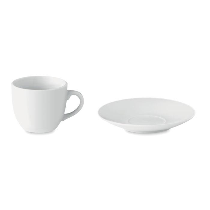 Espresso Tasse und Untertasse