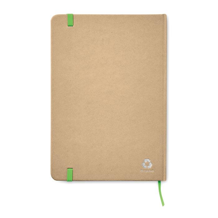 DIN A5 Notizbuch recycelt