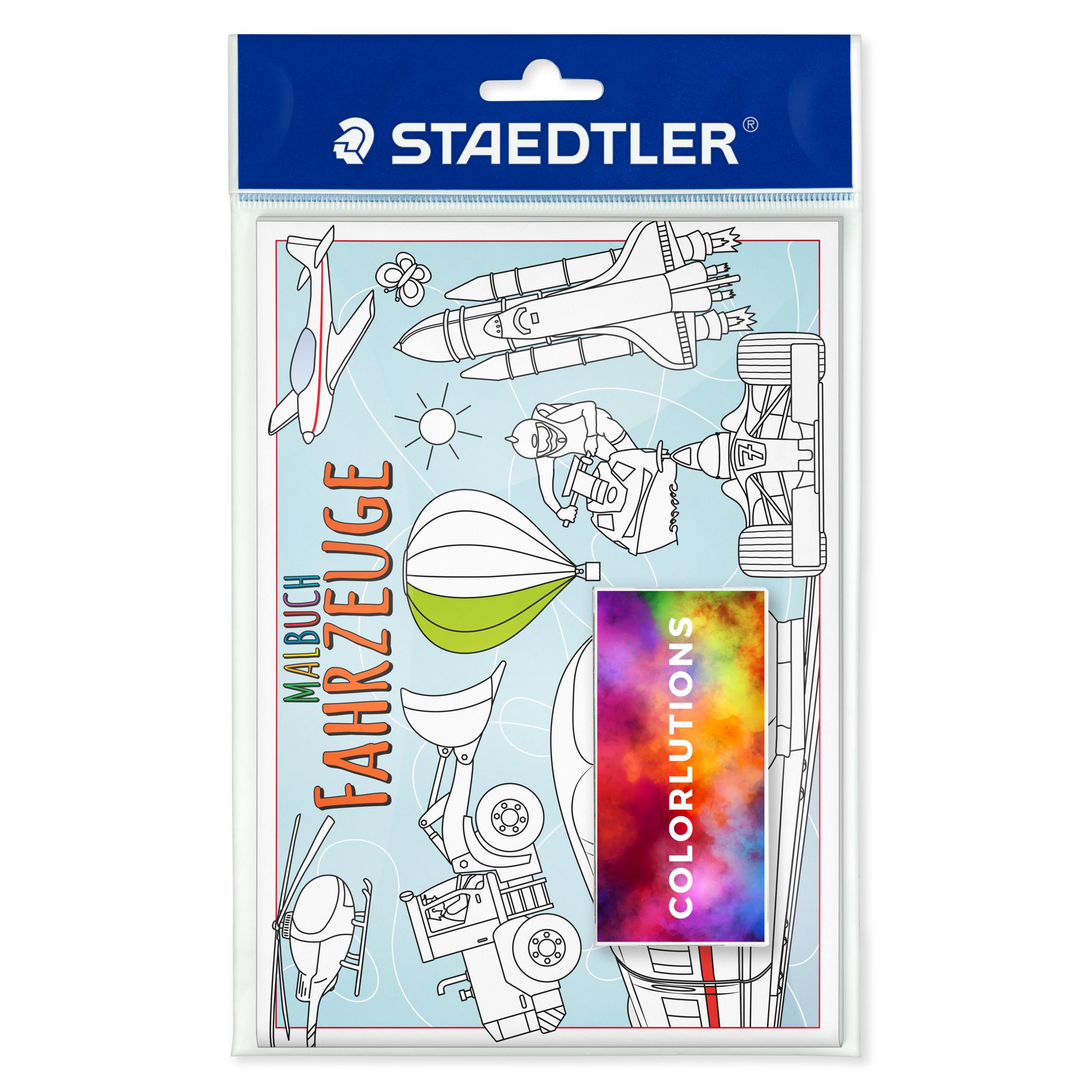 STAEDTLER Malbuch-Set ´Fahrzeuge´