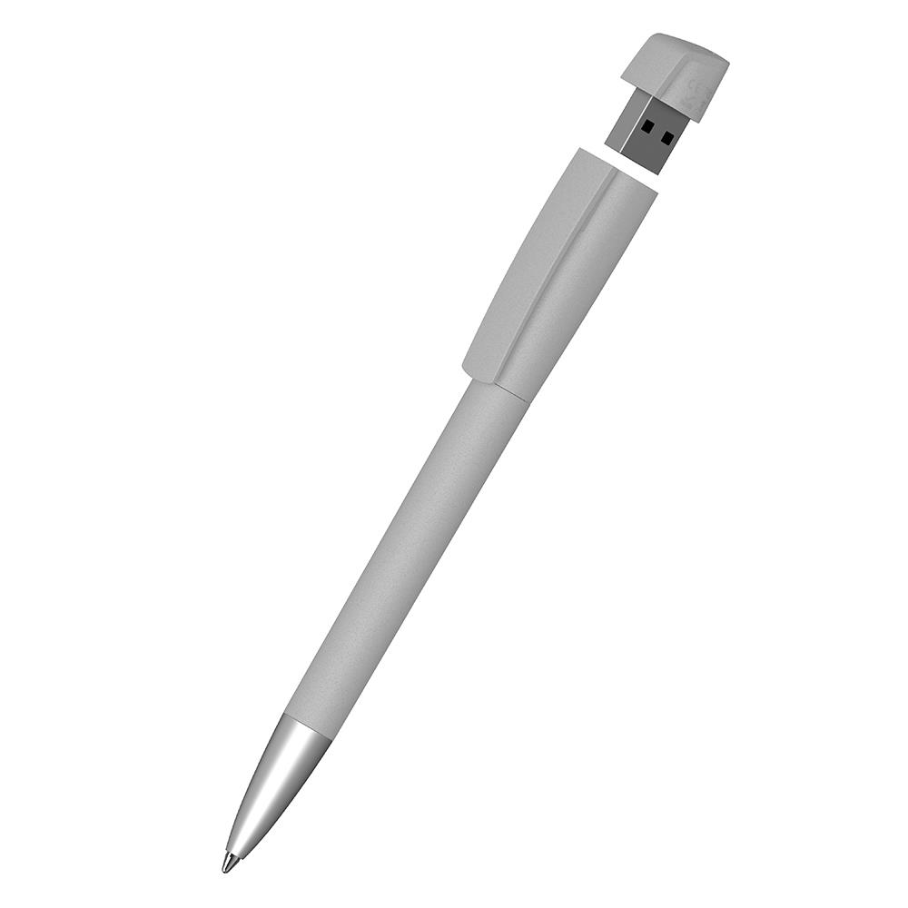 Klio-Eterna - Turnus softgrip Ms USB 2.0 - Drehkugelschreiber mit integriertem USB-Stick