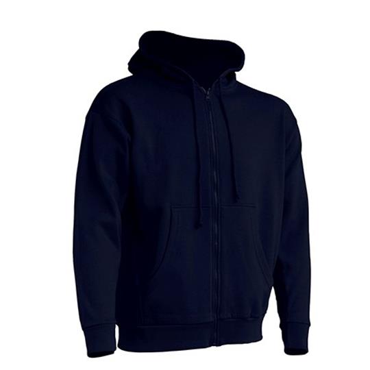 Zipped Hooded Sweater