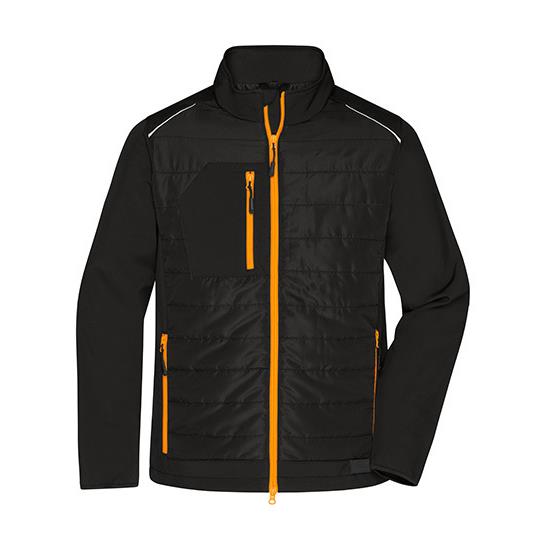 Black Neon Orange
