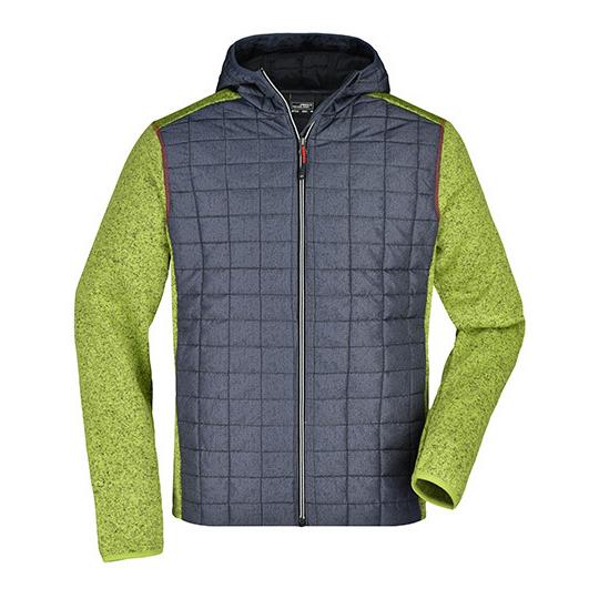 Men´s Knitted Hybrid Jacket